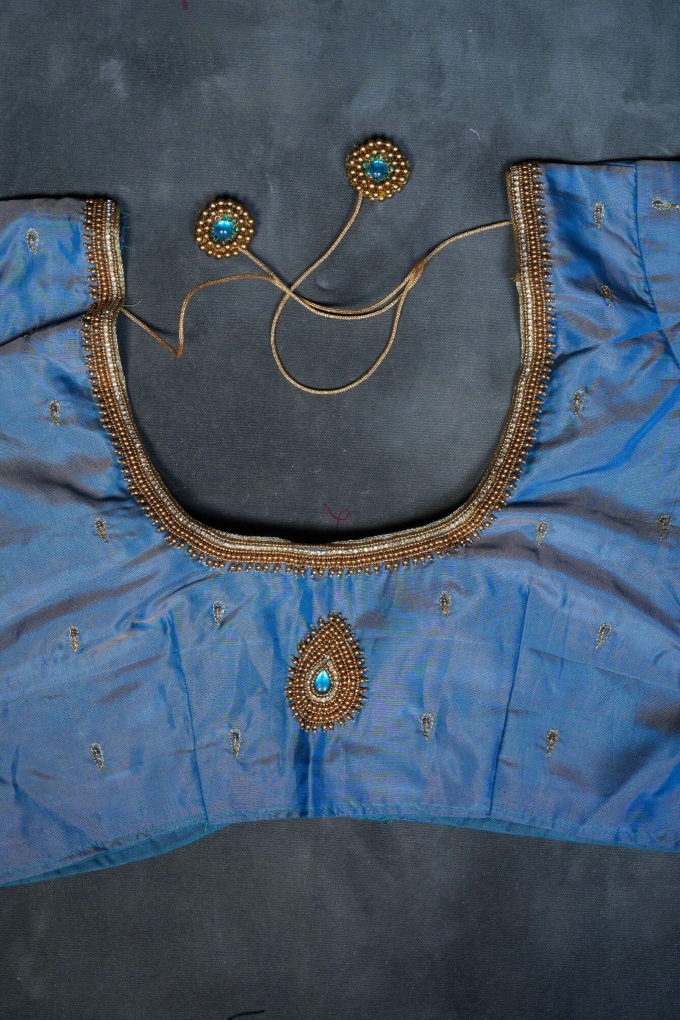 Kanjivaram Silk Set: Silver and Gold Zari Sarees with Butta Concept SAREE JCS Fashions