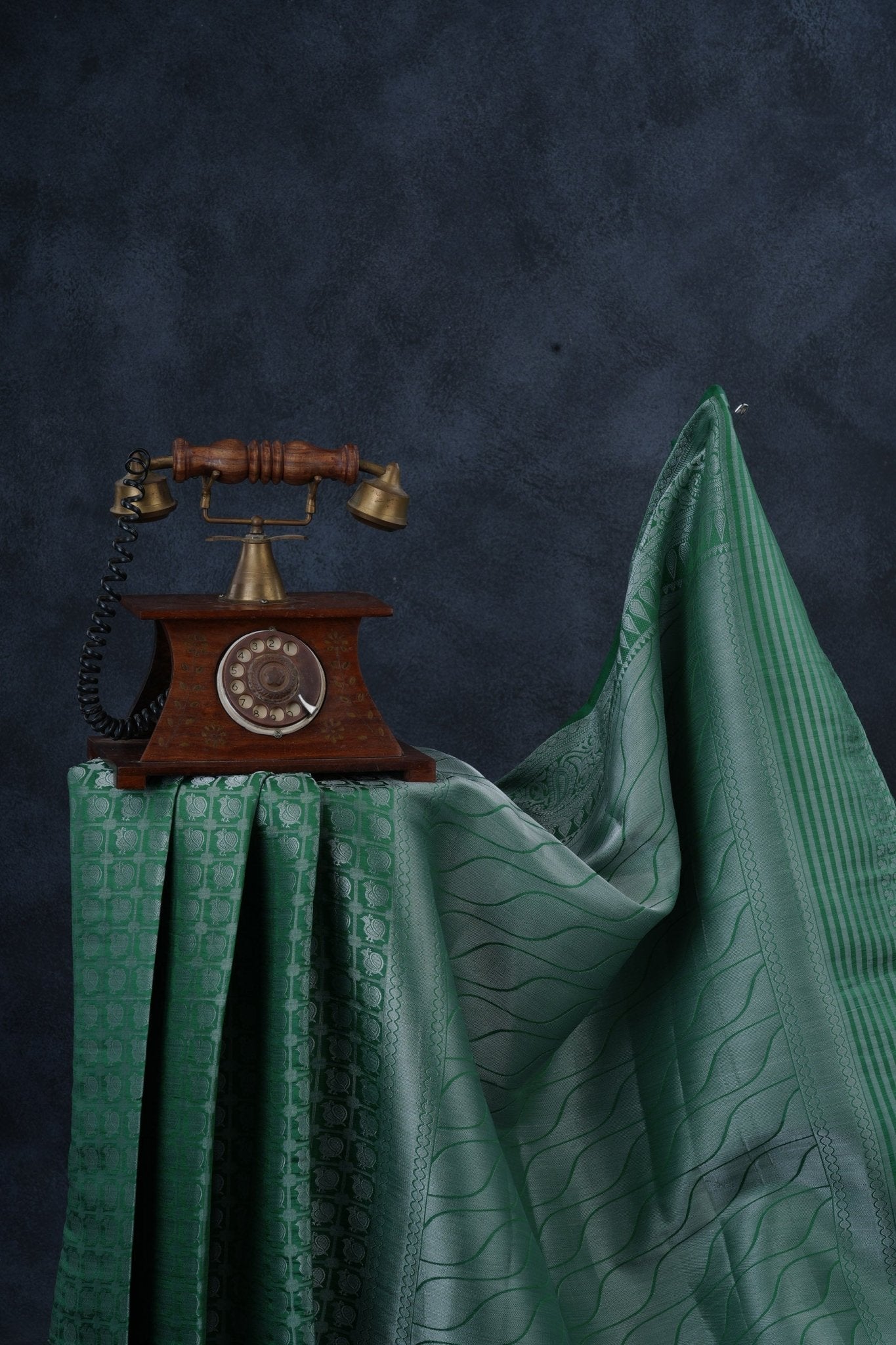 Luxurious Dupion Silk Saree with Silver Zari & Customizable Blouse Saree JCS Fashions