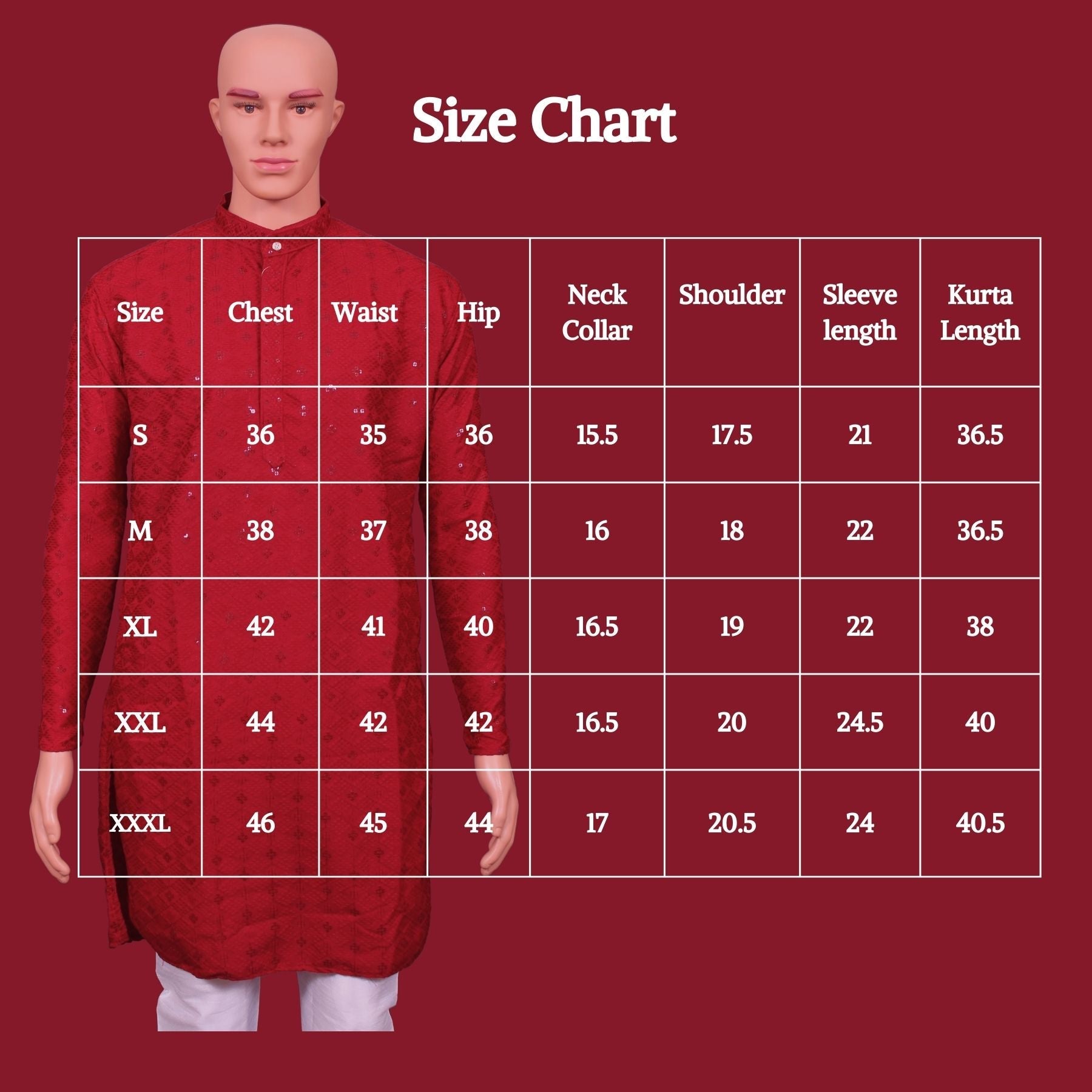 Luxurious Men's Lakhnavi Kurta with Resham & Sequin Detail - JCSFashions Men JCS Fashions