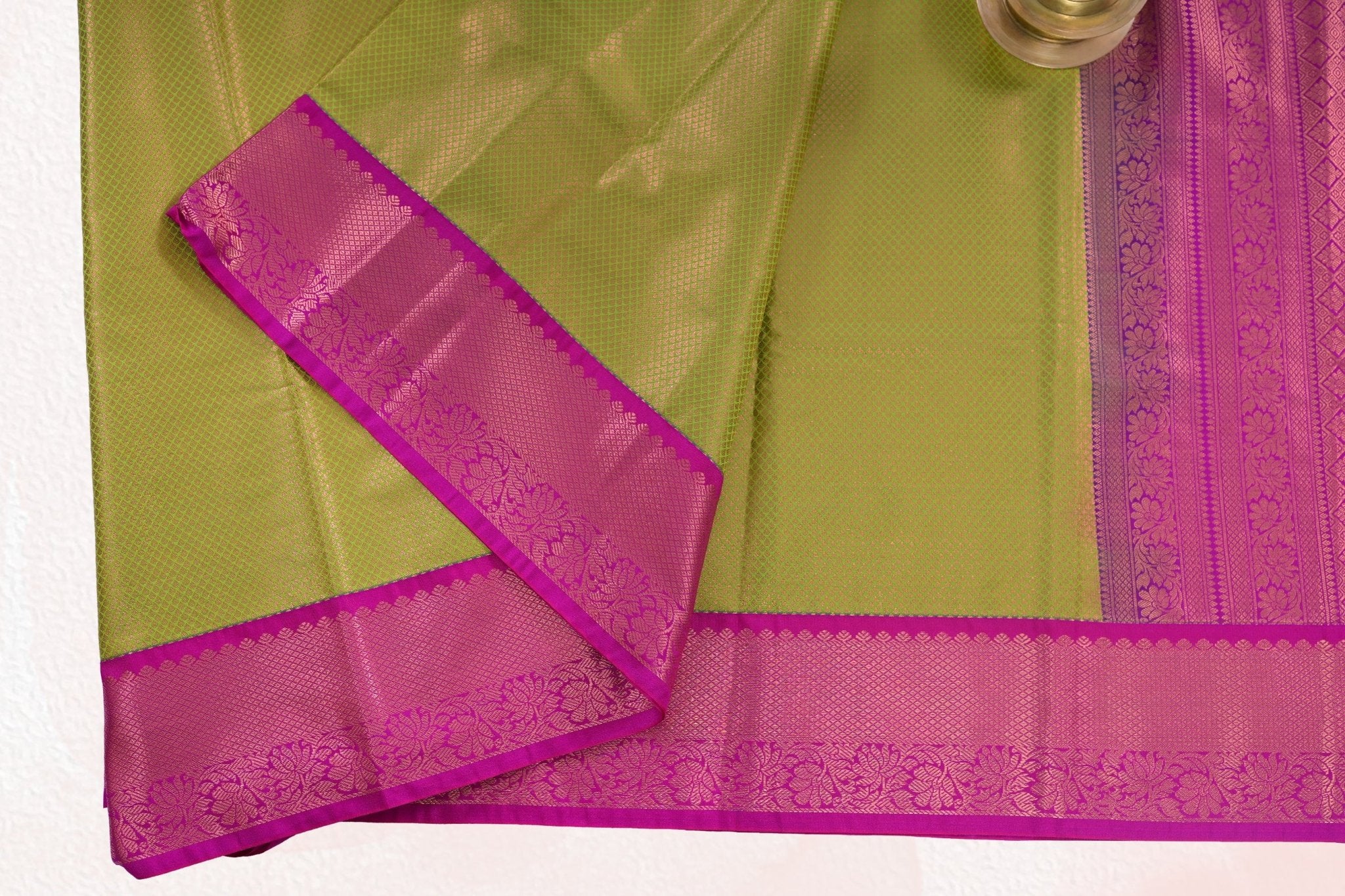 Luxurious Pure Kanchipuram Silk Saree with Golden Zari Detailing Saree JCS Fashions