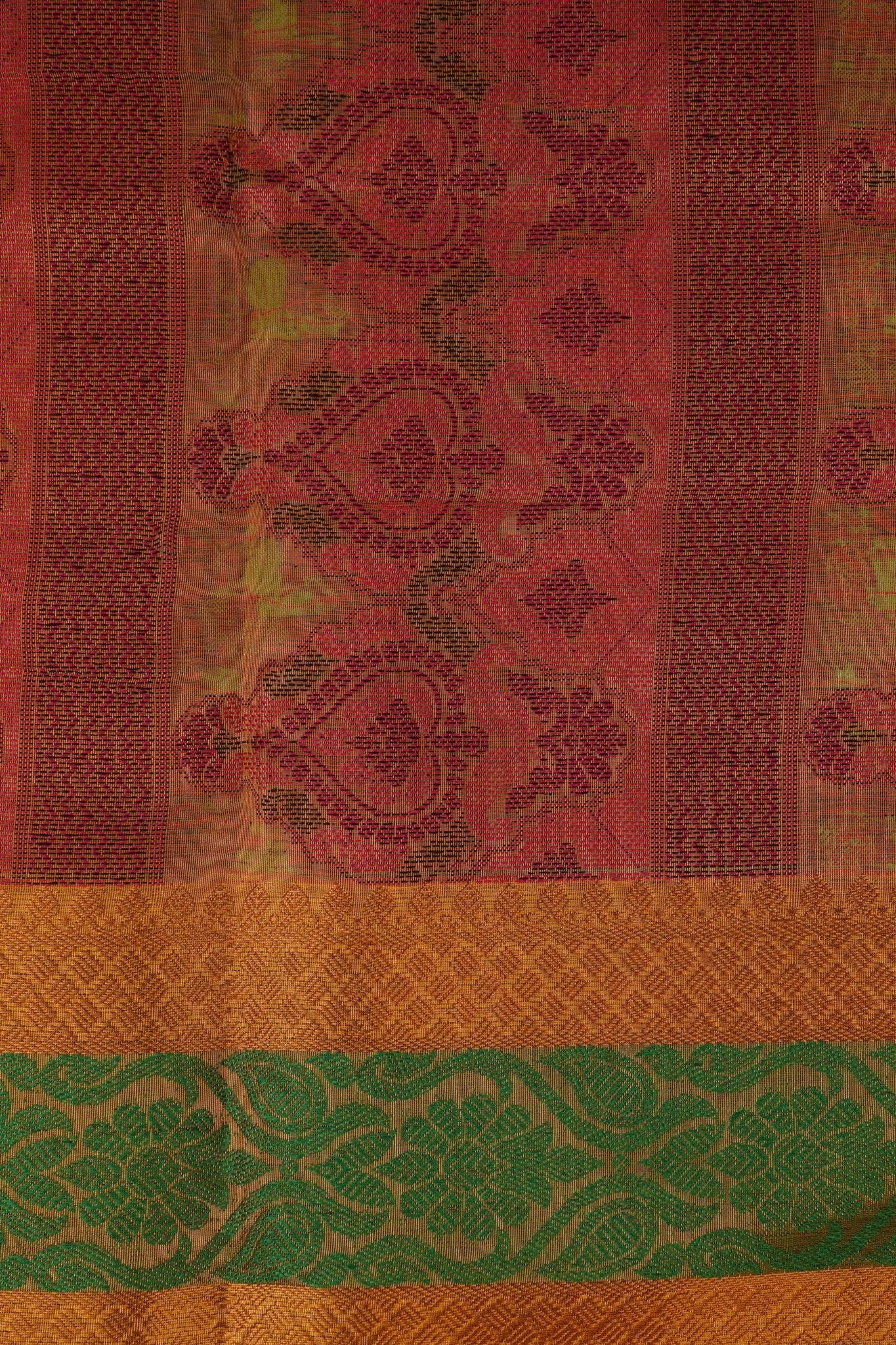 Luxurious Semi Dupion Silk Saree with Rich Adornments Saree JCS Fashions