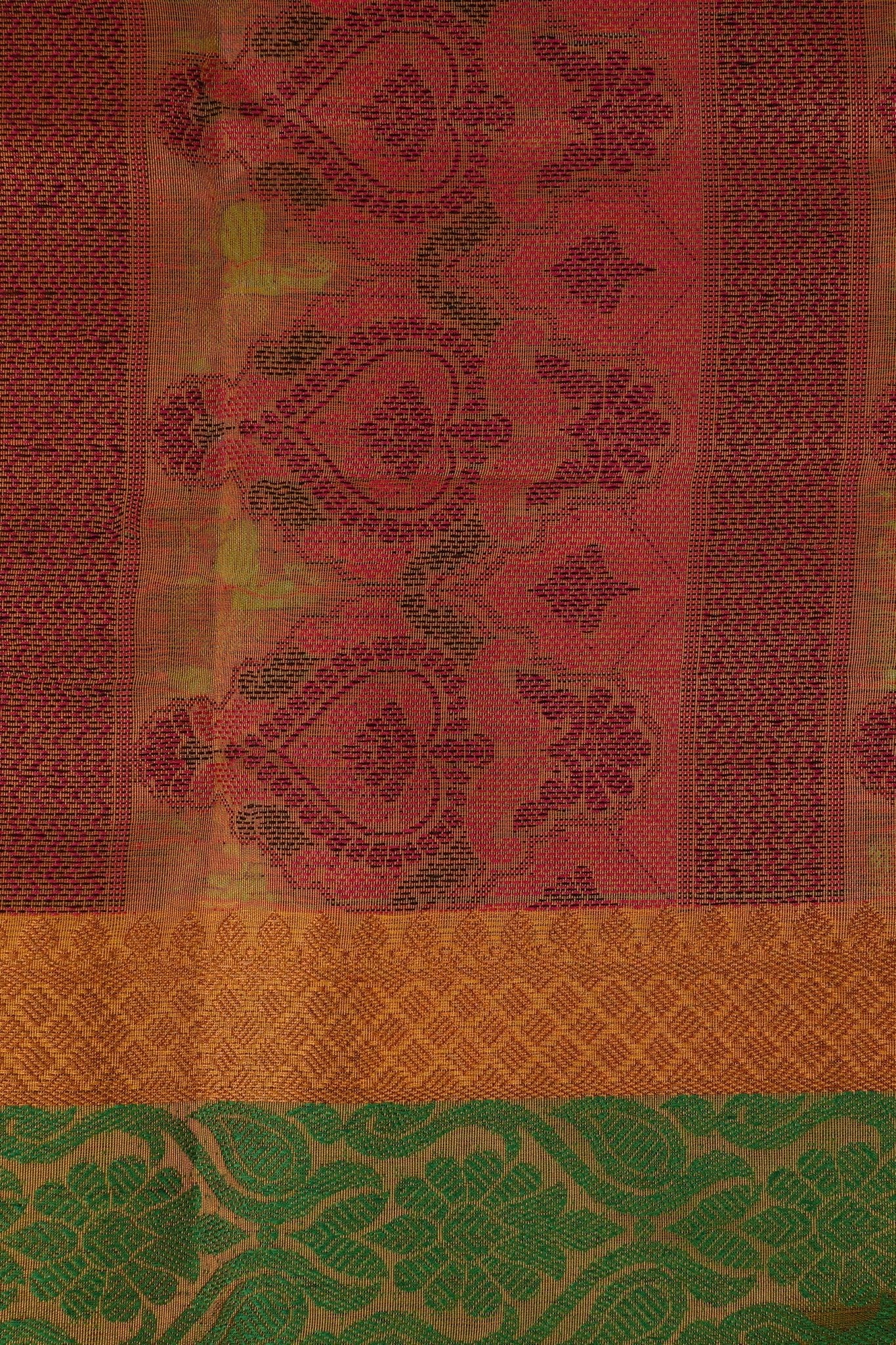 Luxurious Semi Dupion Silk Saree with Rich Adornments Saree JCS Fashions