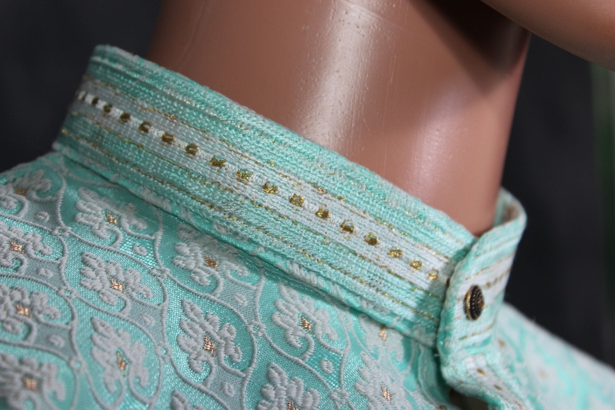 Men's Classic Jacquard Kurta: Luxurious, Intricate Weaving for Weddings Men JCS Fashions