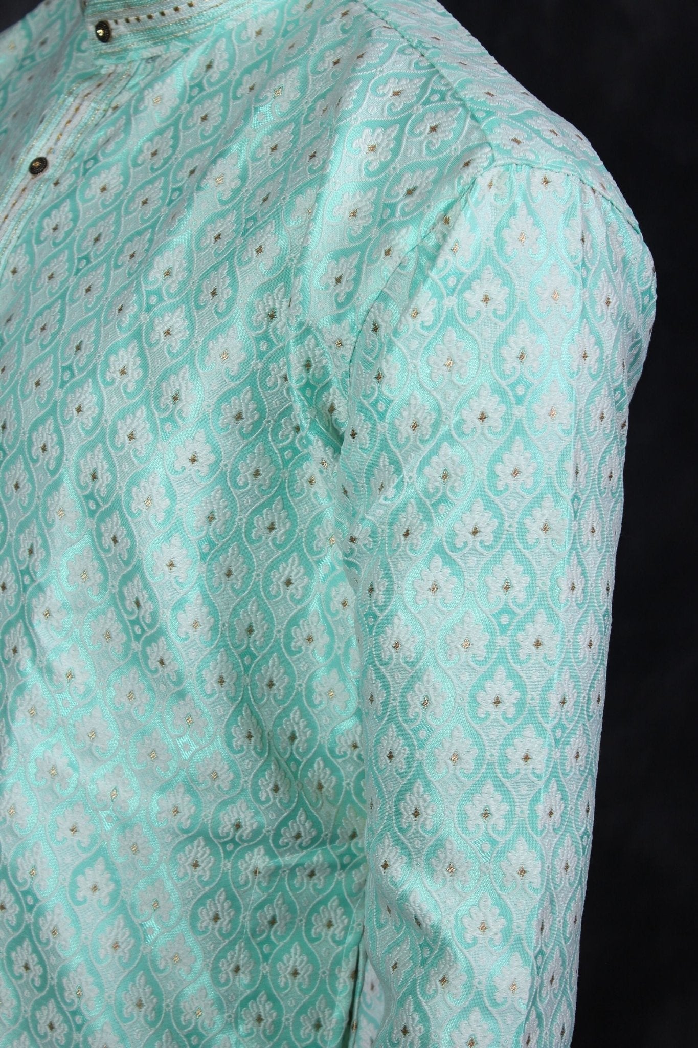 Men's Classic Jacquard Kurta: Luxurious, Intricate Weaving for Weddings Men JCS Fashions