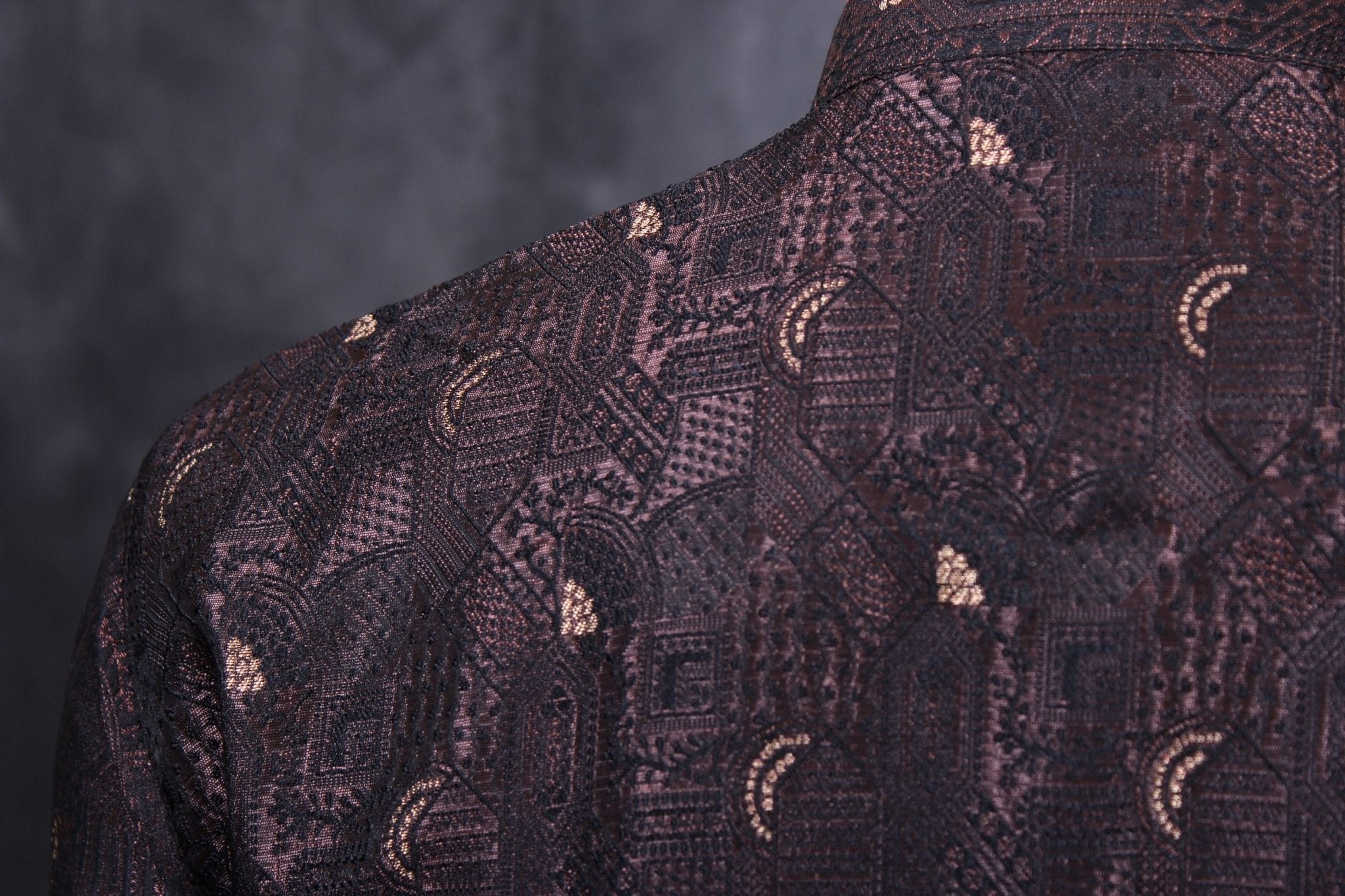 Men's Exquisite Jacquard Kurta - Tradition Meets Style with JCS Fashions Men JCS Fashions