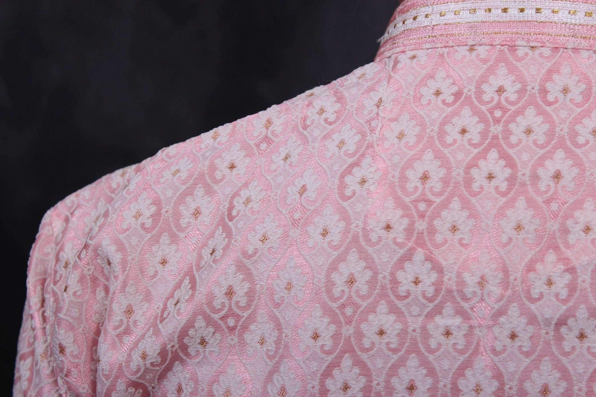 Men's Exquisite White Jacquard Kurta: Traditional Elegance Meets Comfort Men JCS Fashions