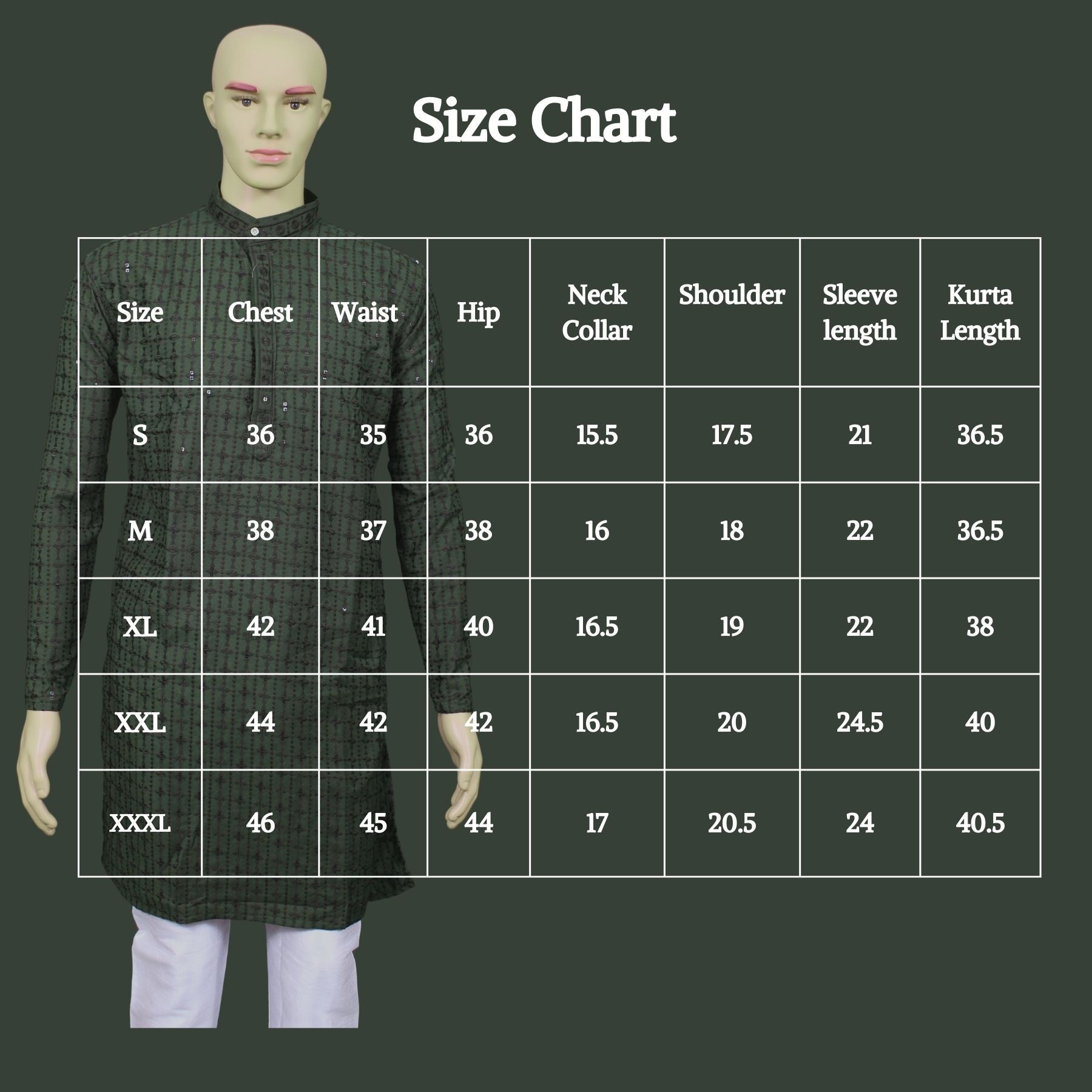 Men's Lakhnavi Embroidery Kurta - Traditional Indian Craftsmanship Men JCS Fashions