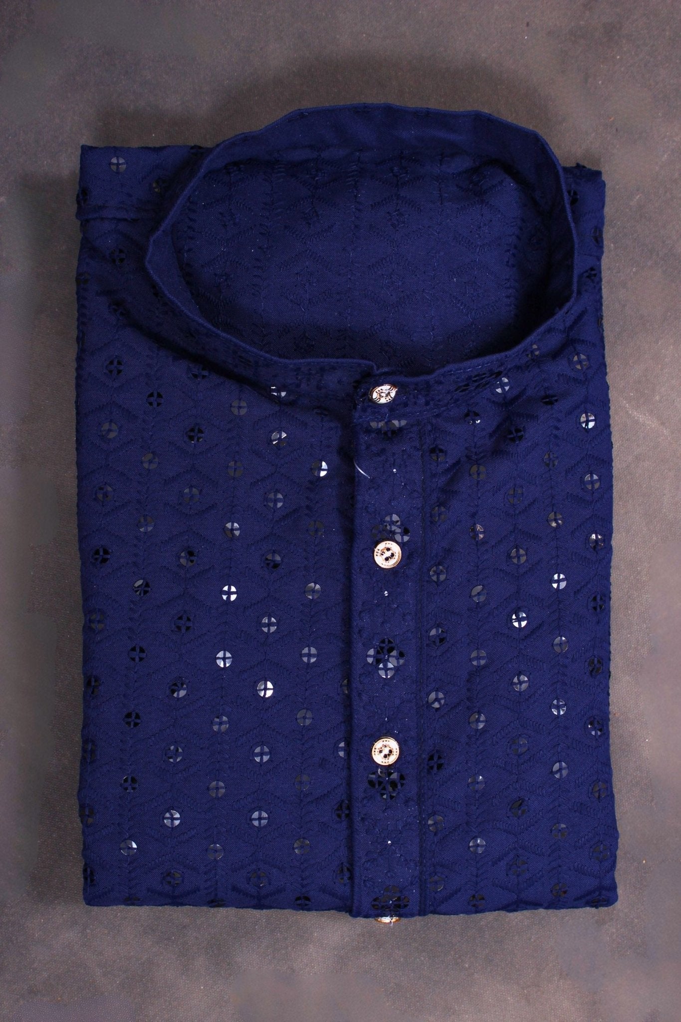 Men's Lakhnavi Kurta: Embroidered Ethnic Elegance by JCSFashions Men JCS Fashions