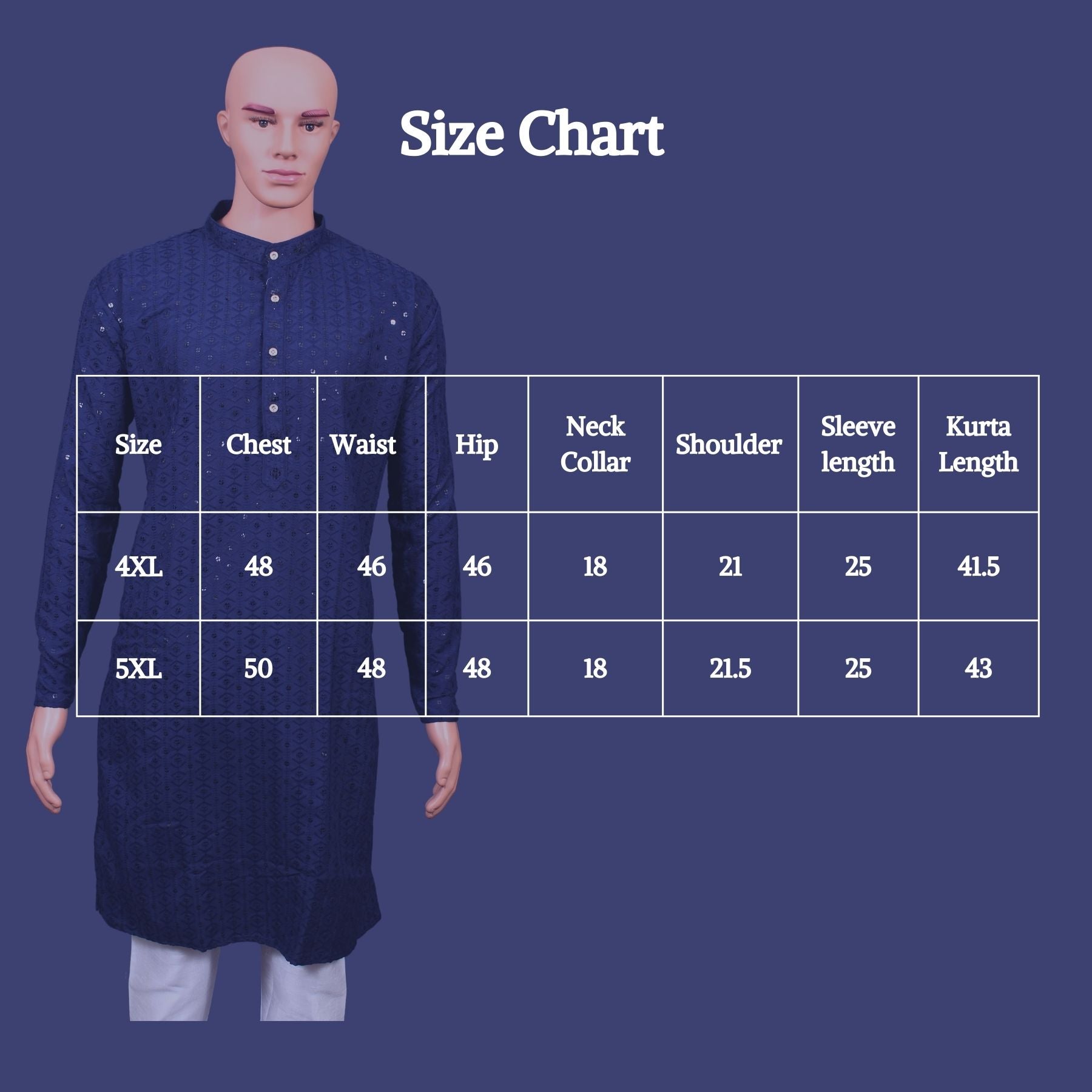 Men's Lakhnavi Kurta: Embroidered Ethnic Elegance by JCSFashions Men JCS Fashions