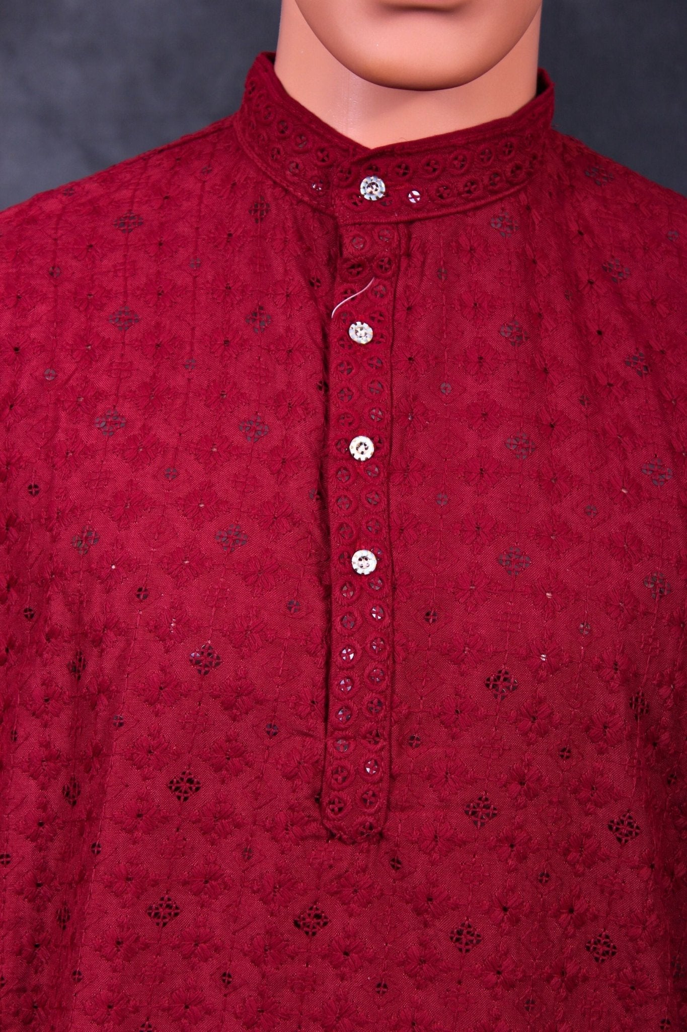 Men's Lakhnavi Kurta - Handcrafted Ethnic Elegance from JCSFashions Men JCS Fashions