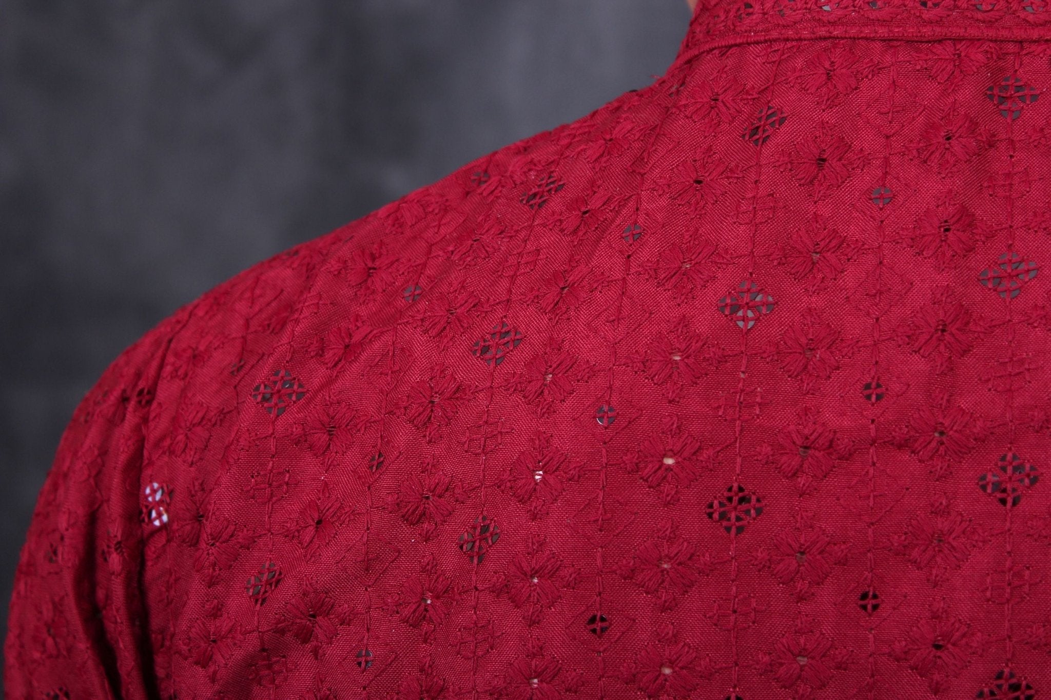 Men's Lakhnavi Kurta - Handcrafted Ethnic Elegance from JCSFashions Men JCS Fashions