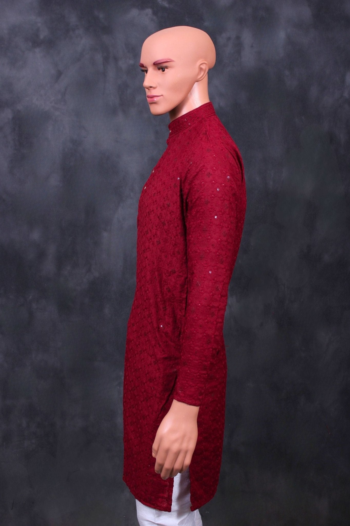 Men's Lakhnavi Kurta - Handcrafted Ethnic Elegance from JCSFashions Men JCS Fashions
