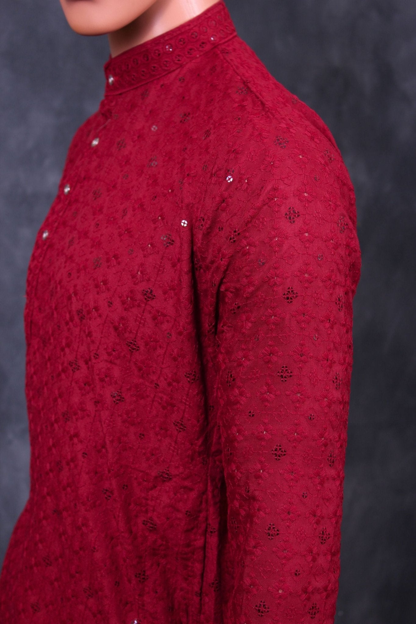 Men's Lakhnavi Kurta - Handcrafted Ethnic Elegance from JCSFashions Men JCS Fashions