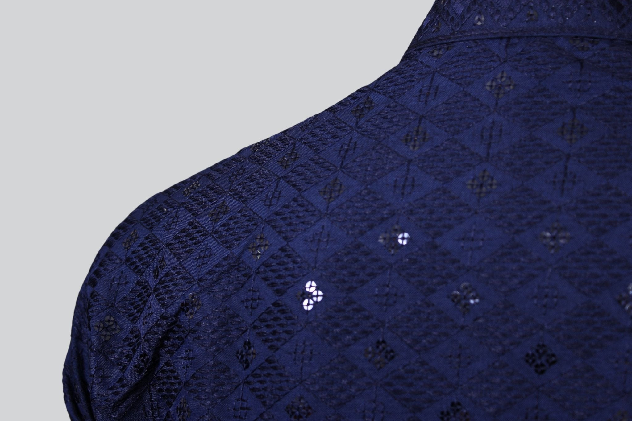 Men's Lakhnavi Kurta - Premium Comfort Embroidered Ethnic Wear Men JCS Fashions