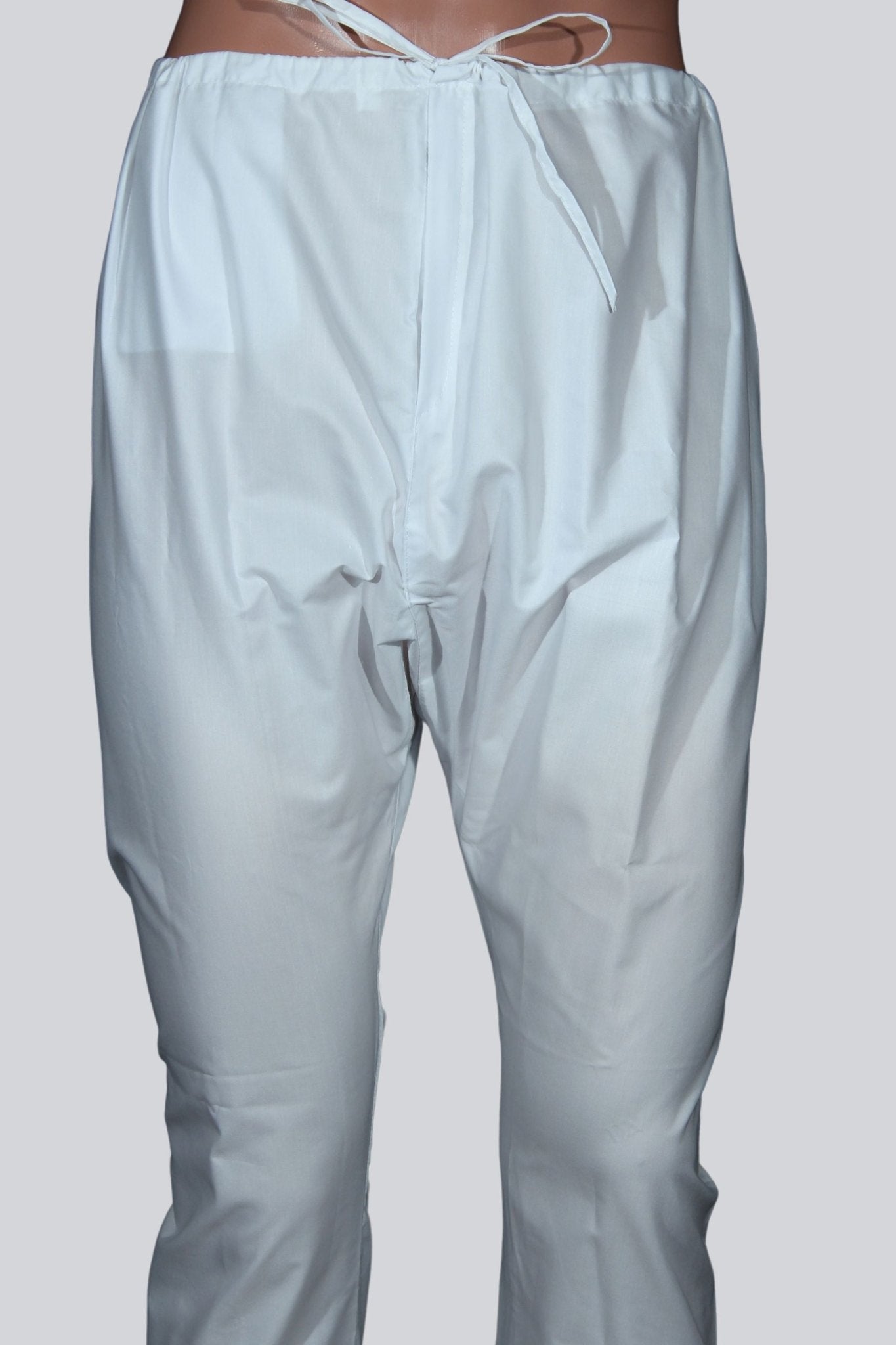 Men's Luxury White Cotton Pajama: Ultimate Comfort and Premium Style Men JCS Fashions