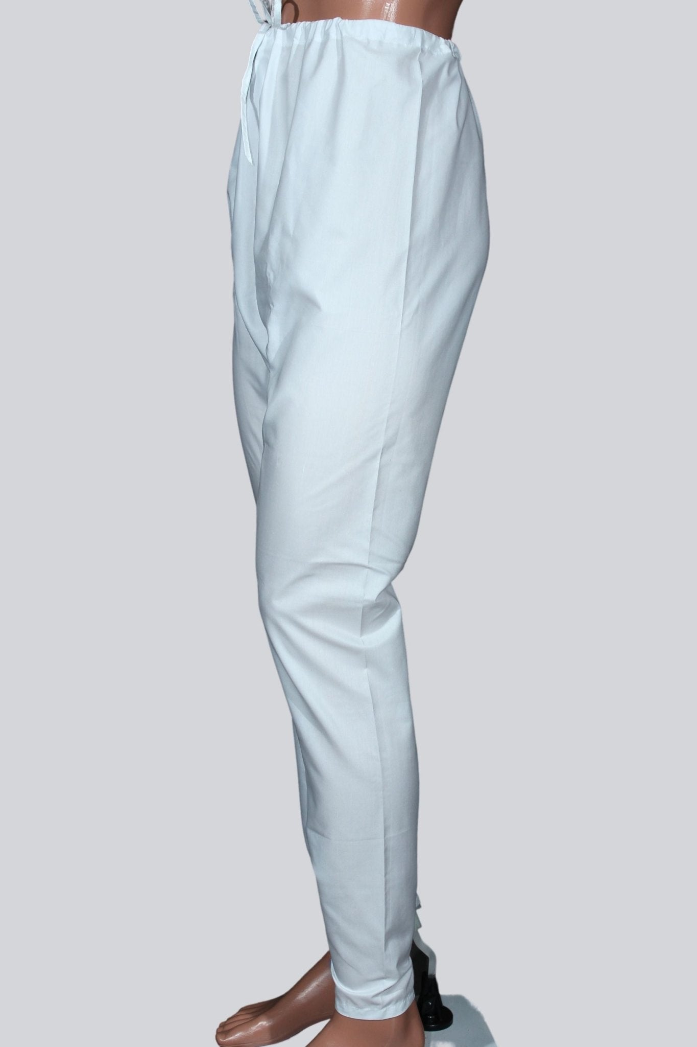 Men's Luxury White Cotton Pajama: Ultimate Comfort and Premium Style Men JCS Fashions