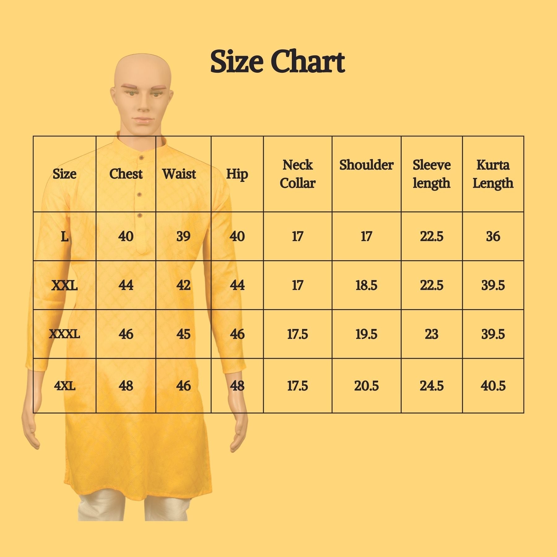 Men's Premium Cotton Kurta with Unique Diamond Pattern by JCSFashions Men JCS Fashions