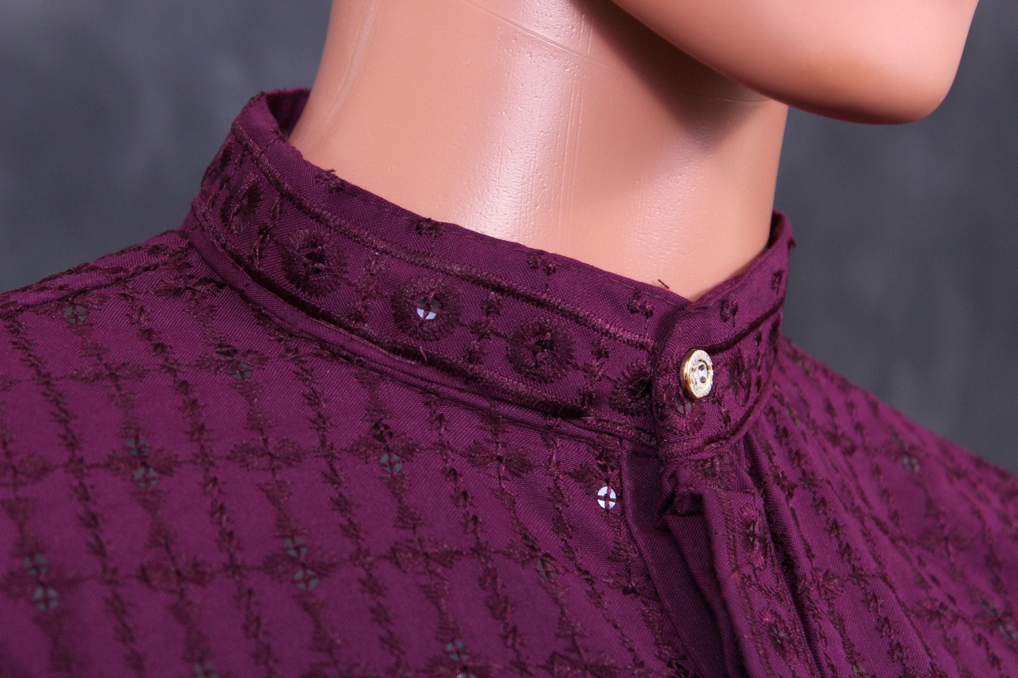 Men's Premium Lakhnavi Kurta with Resham Embroidery Men JCS Fashions