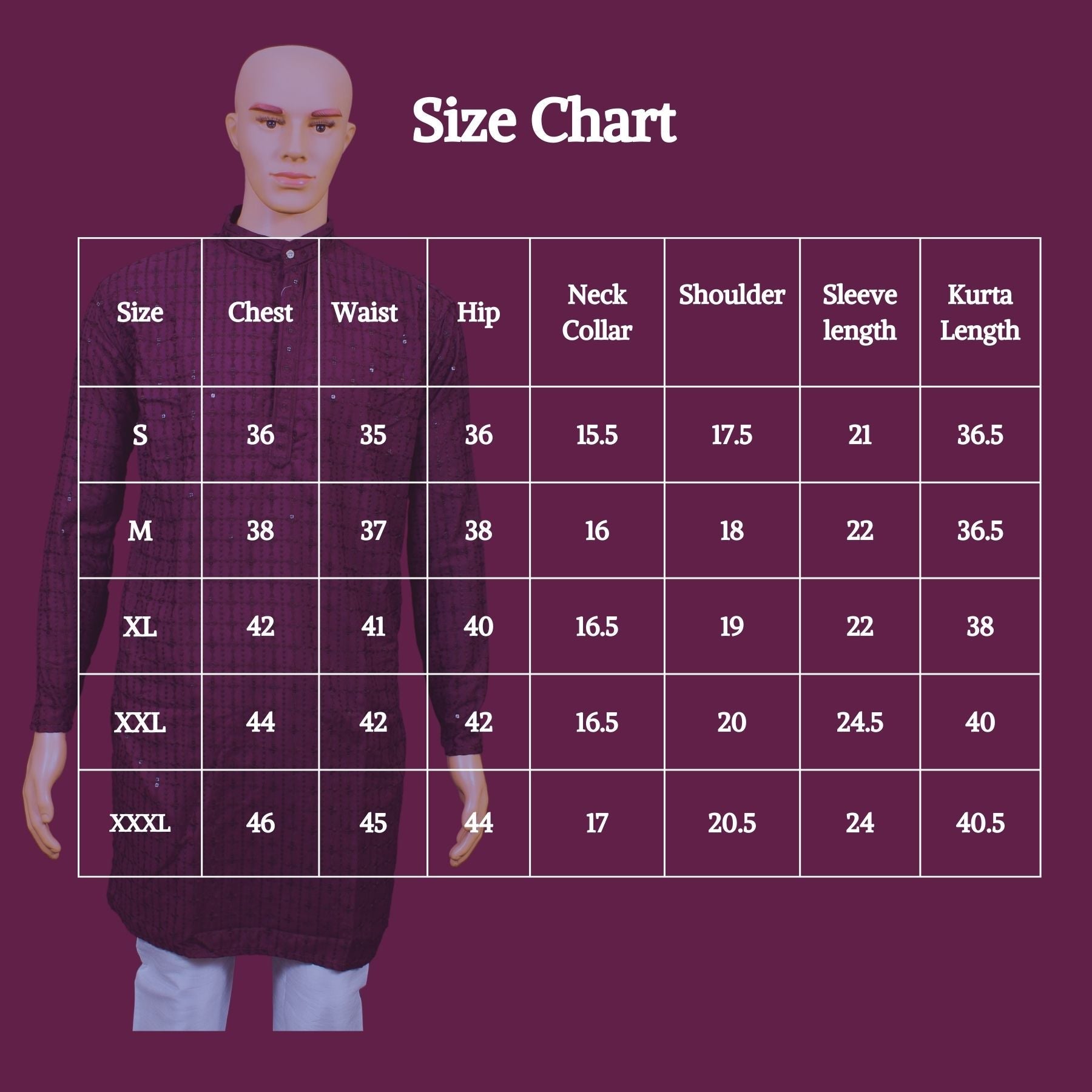 Men's Premium Lakhnavi Kurta with Resham Embroidery Men JCS Fashions