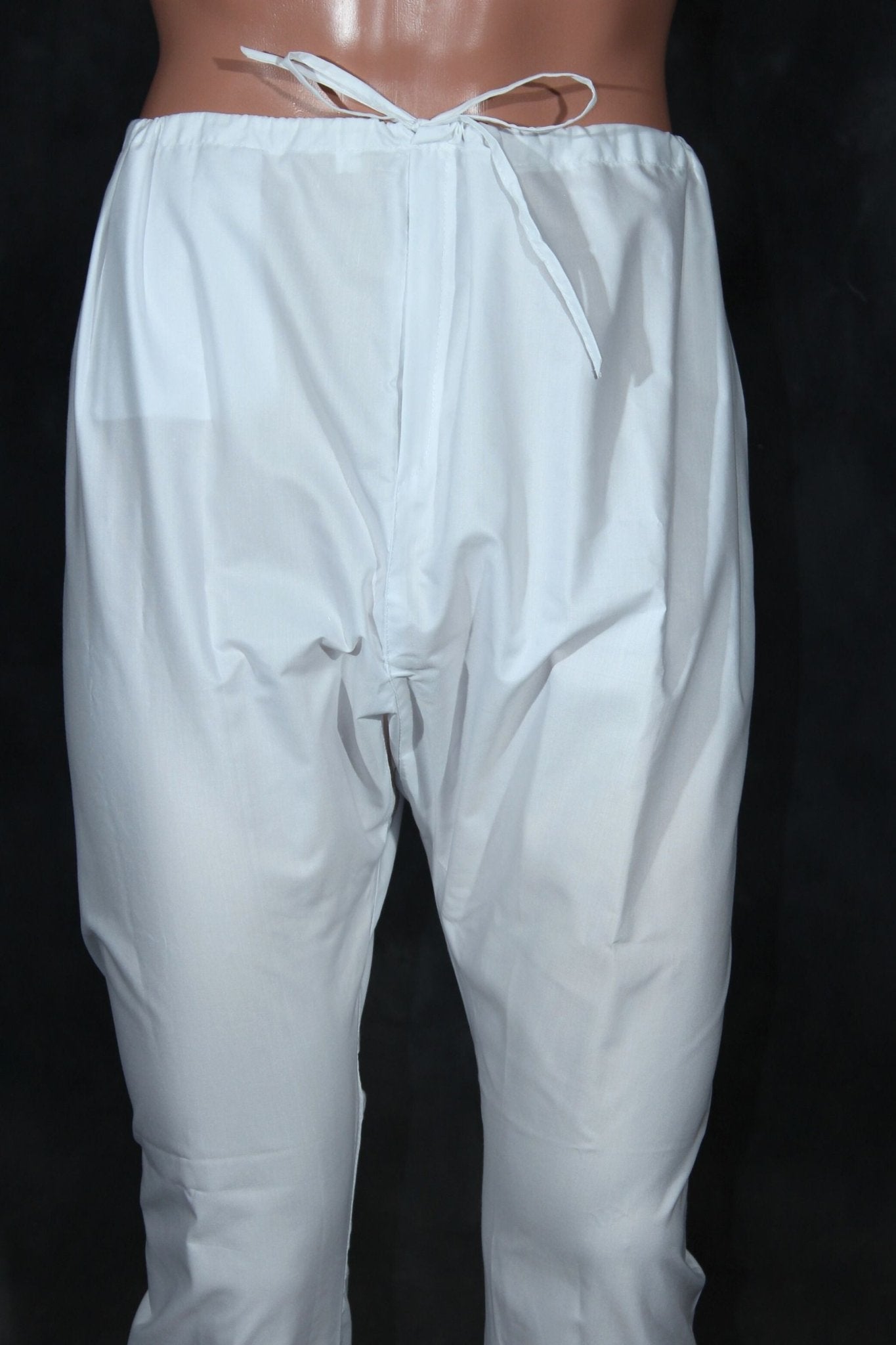 Men's Premium Organic Cotton White Pyjama - Supreme Comfort and Style Men JCS Fashions