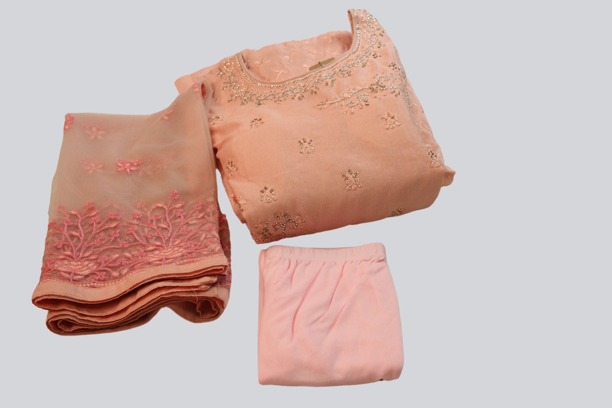 Modal Silk Long Gown With Stones And Embroidery Work KURTI JCS Fashions