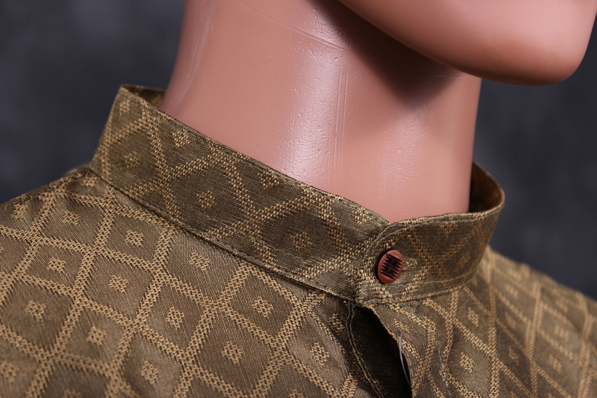 Modern Classic Men's Diamond Pattern Kurta - Tradition Meets Style Men JCS Fashions