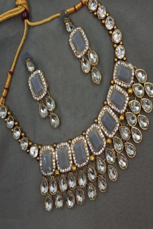 Gold-Plated Fancy Jewelry Set with Cubic Zirconia - JCS Fashions