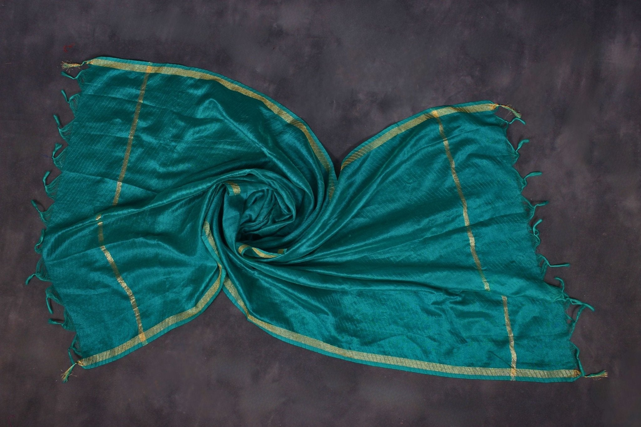 Organza Dupatta with Vibrant Tassels - Elevate Your Traditional Outfit Dupatta JCS Fashions