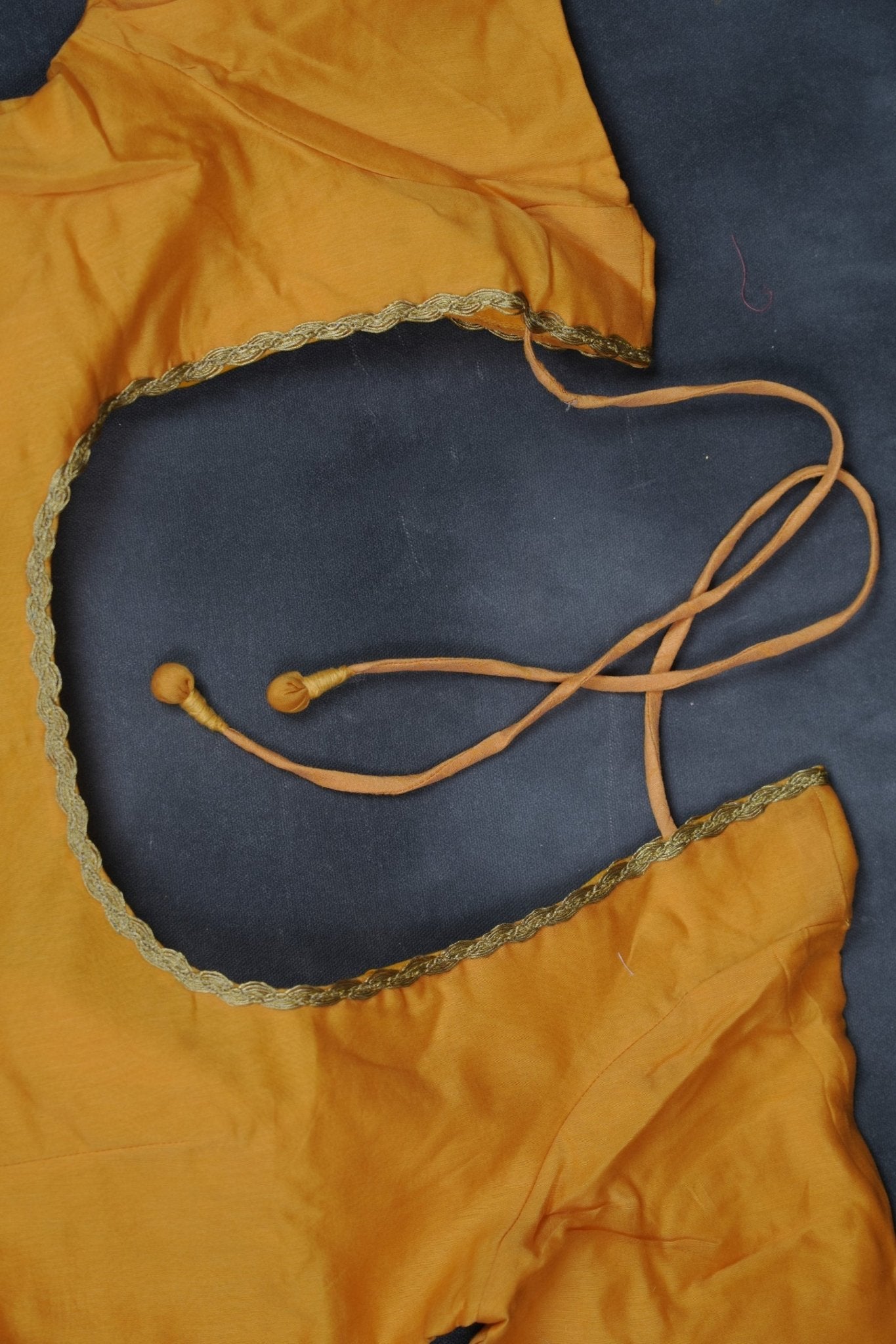 Premium Elegance with Dye Shaded, Antic Zari Border and Contrast Blouse SAREE JCS Fashions