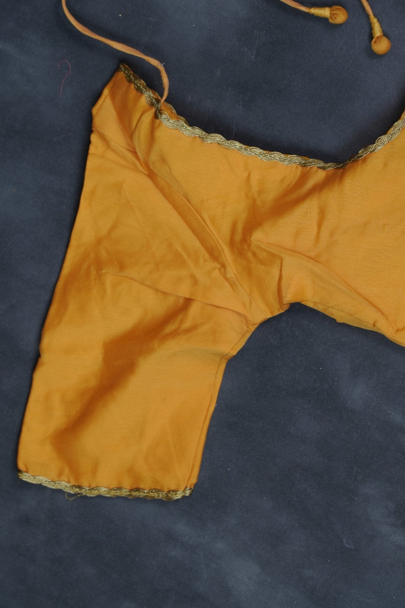 Premium Elegance with Dye Shaded, Antic Zari Border and Contrast Blouse SAREE JCS Fashions