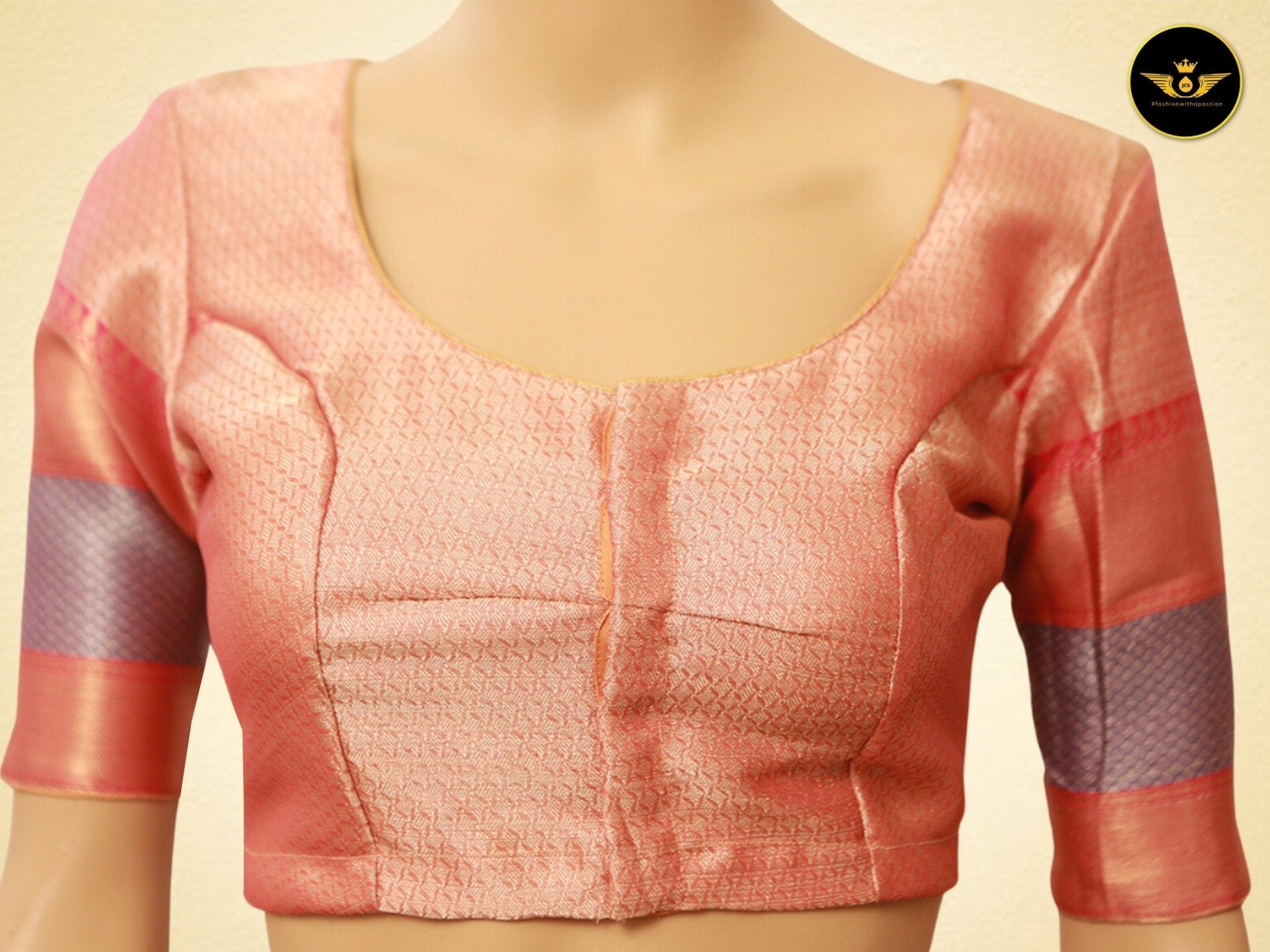 Premium Organza Pattu Saree, Allover Weaving, Big Butta Design SAREE JCS Fashions