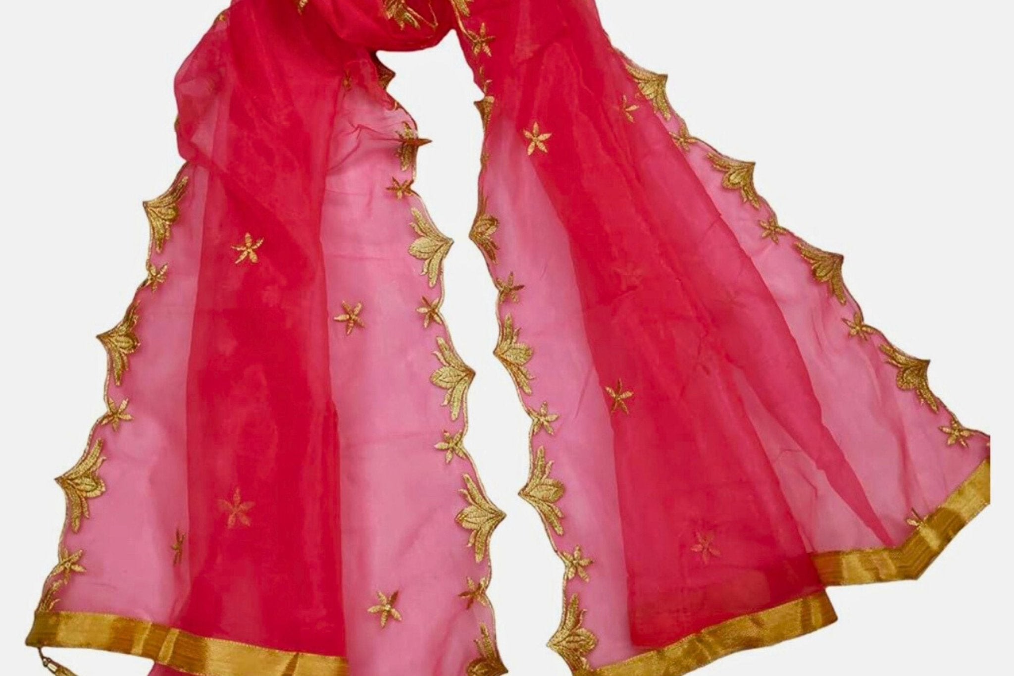 Premium Quality Embroidered Net Dupatta - For Graceful & Diverse Styling Dupatta JCS Fashions