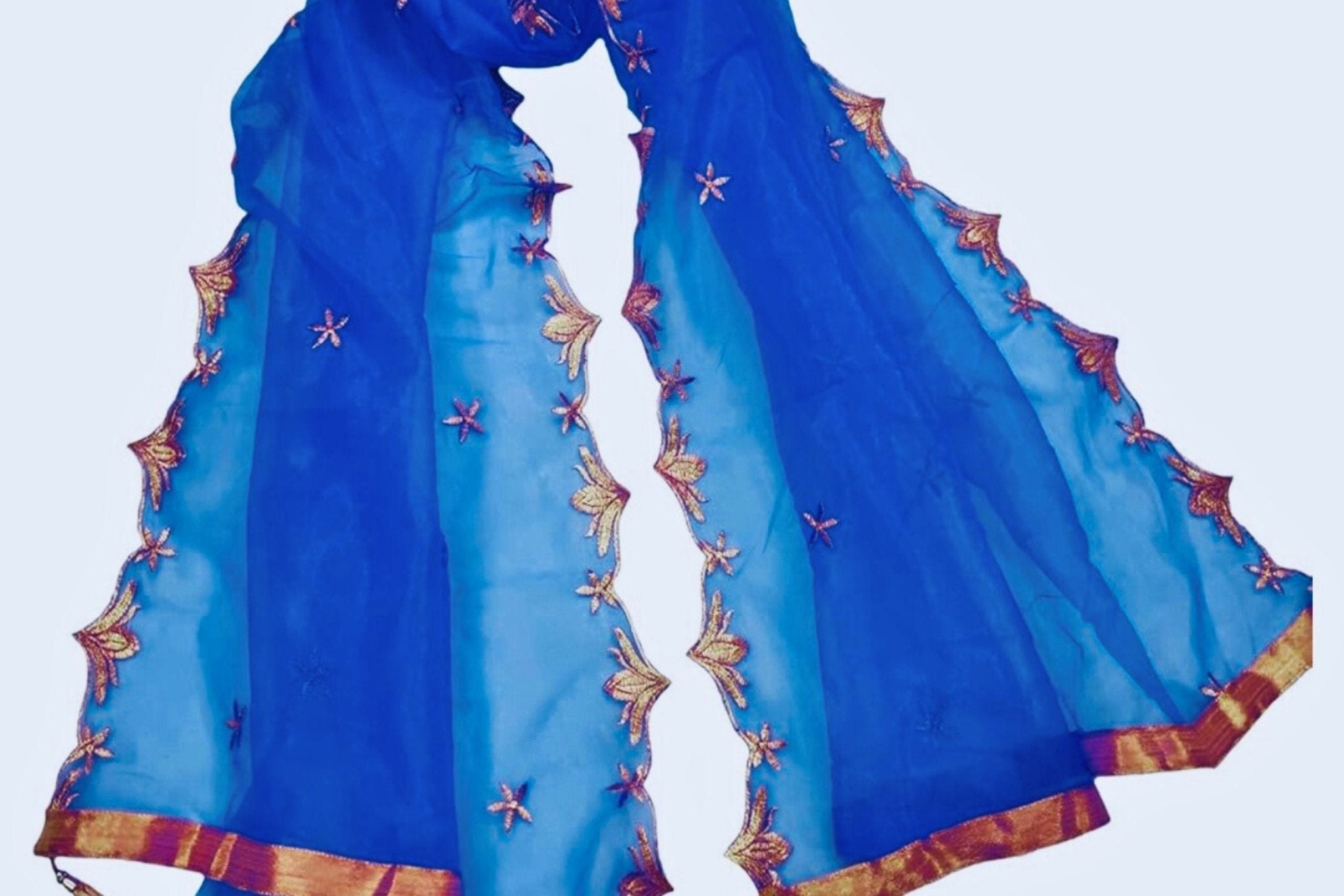 Premium Quality Embroidered Net Dupatta - For Graceful & Diverse Styling Dupatta JCS Fashions