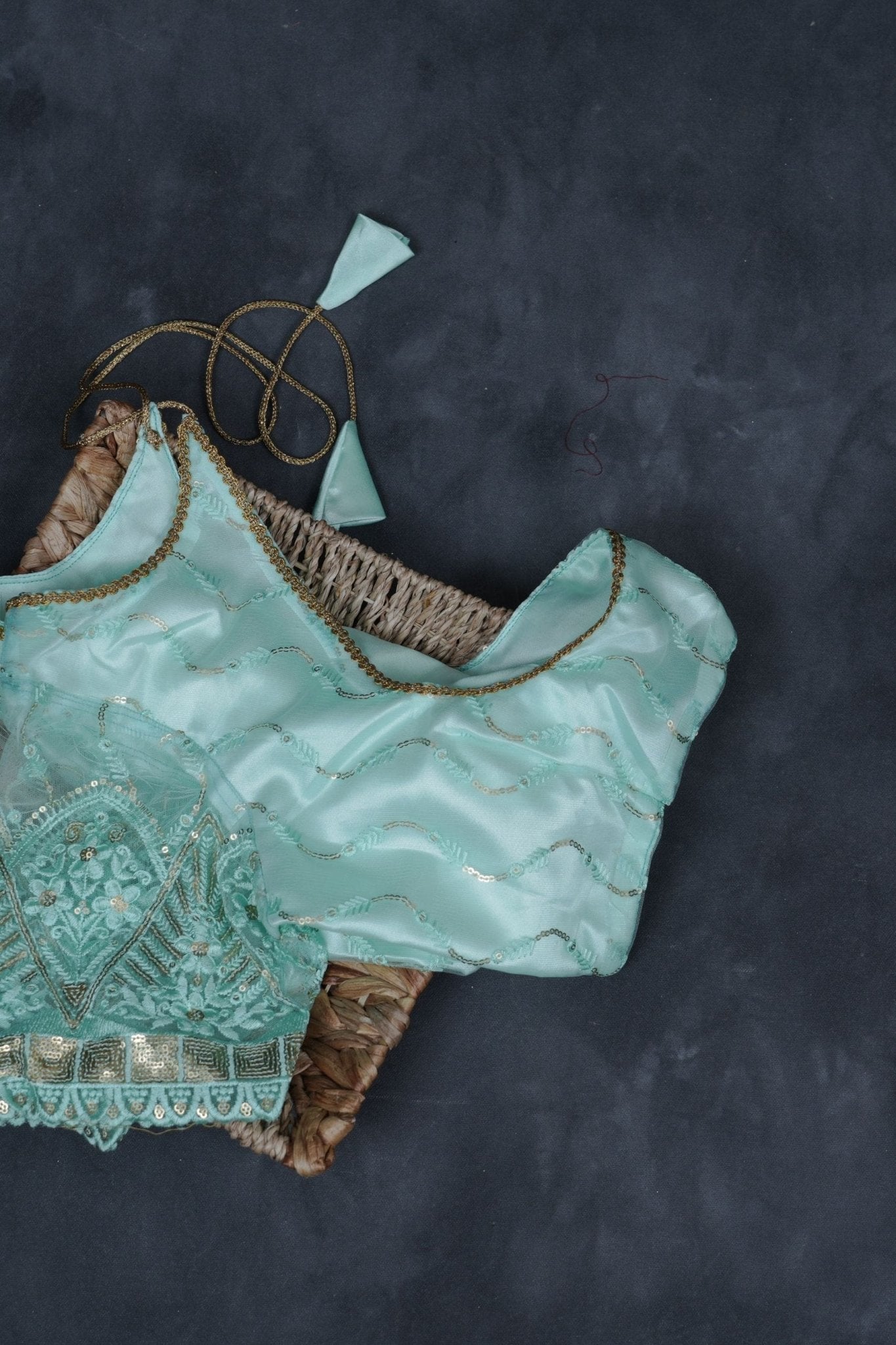 Pure Chiffon Saree: Rainbow Foil Print and Sequin Blouse in Net Fabric SAREE JCS Fashions