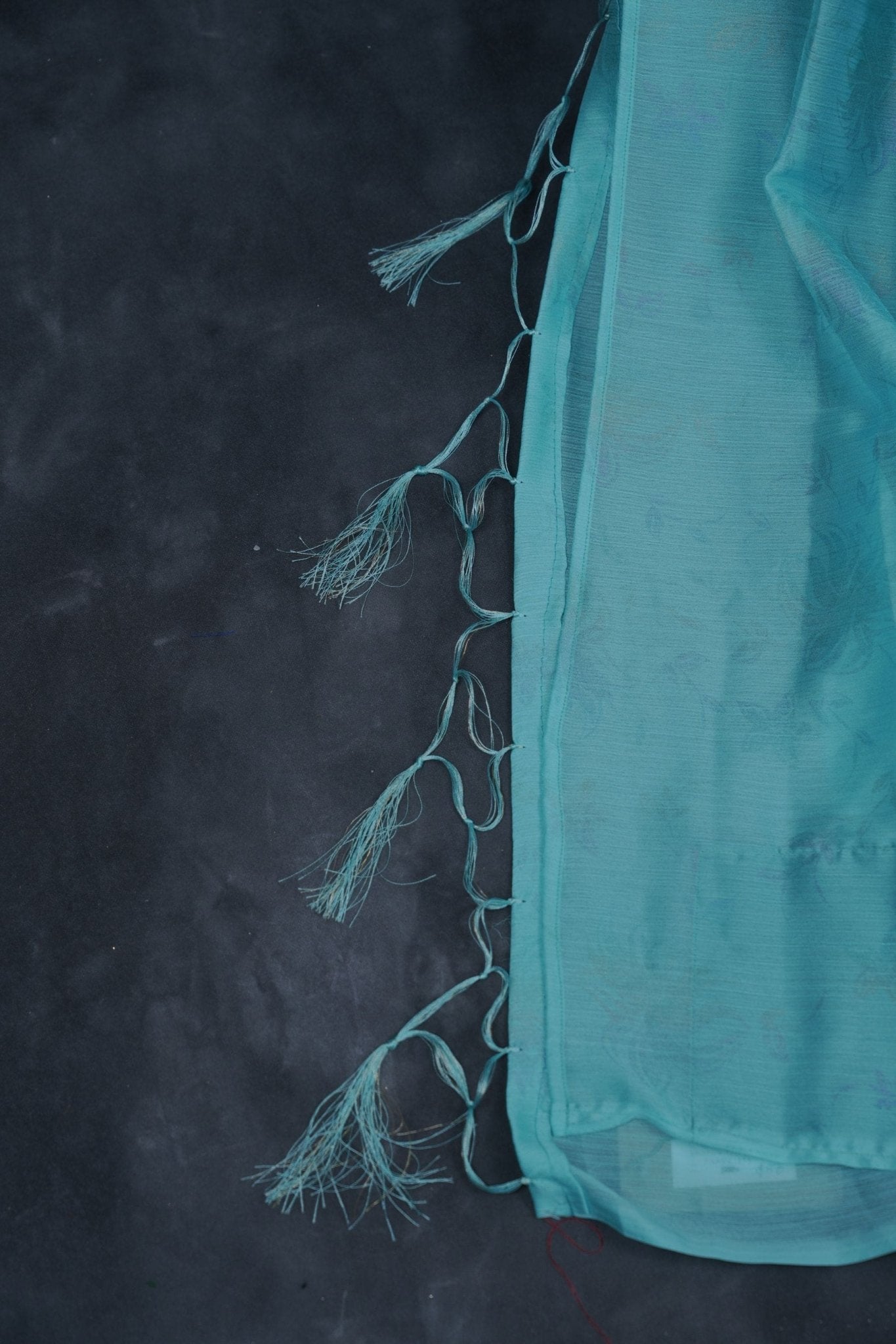 Pure Chiffon Saree: Rainbow Foil Print and Sequin Blouse in Net Fabric SAREE JCS Fashions