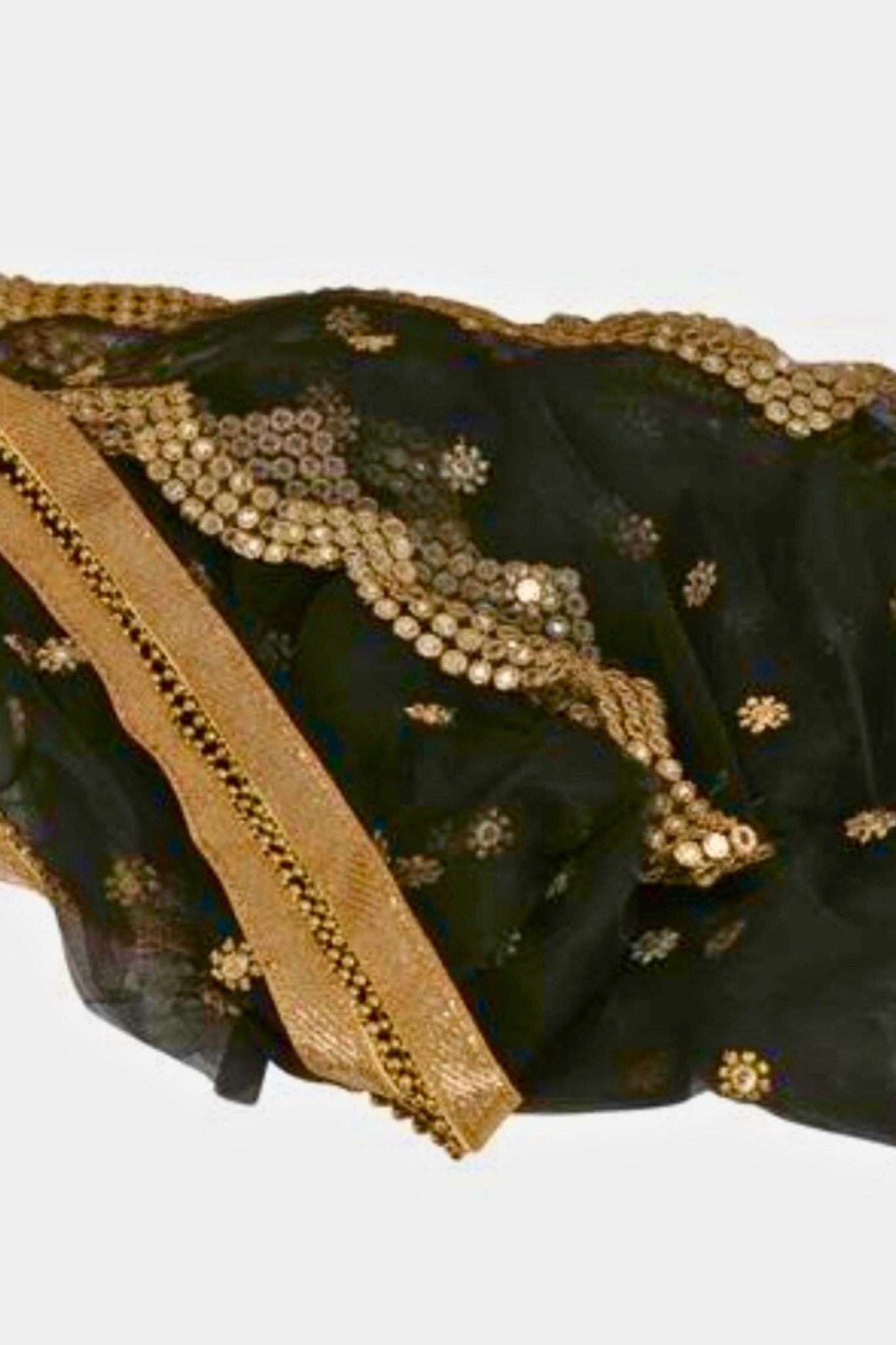 Radiant Net Embroidered Dupatta with Mirror Work -Elegance by JCSFashions Dupatta JCS Fashions