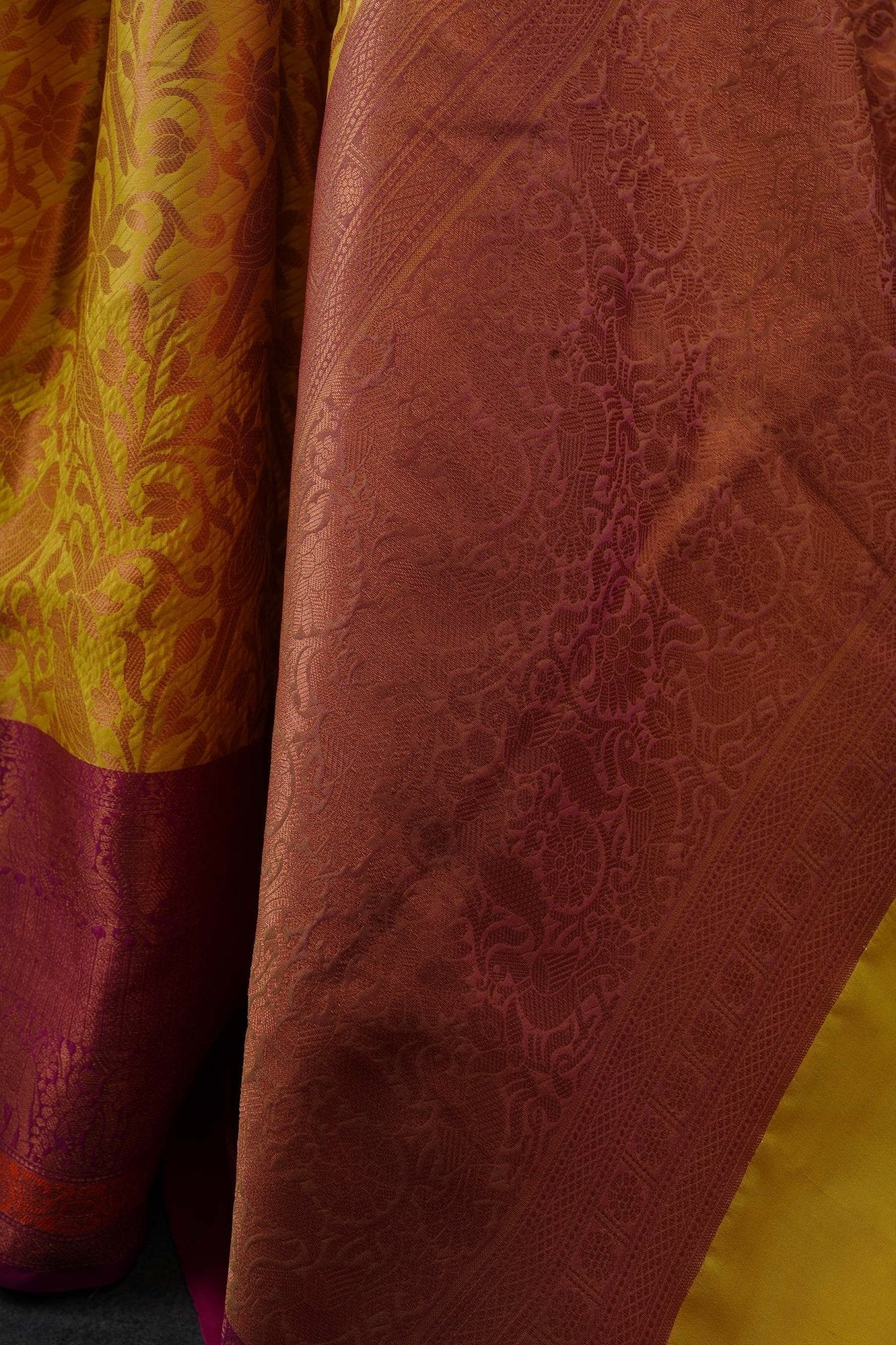 Regal Banarasi Tissue Saree with Jacquard Blouse: Traditional Style Saree JCS Fashions