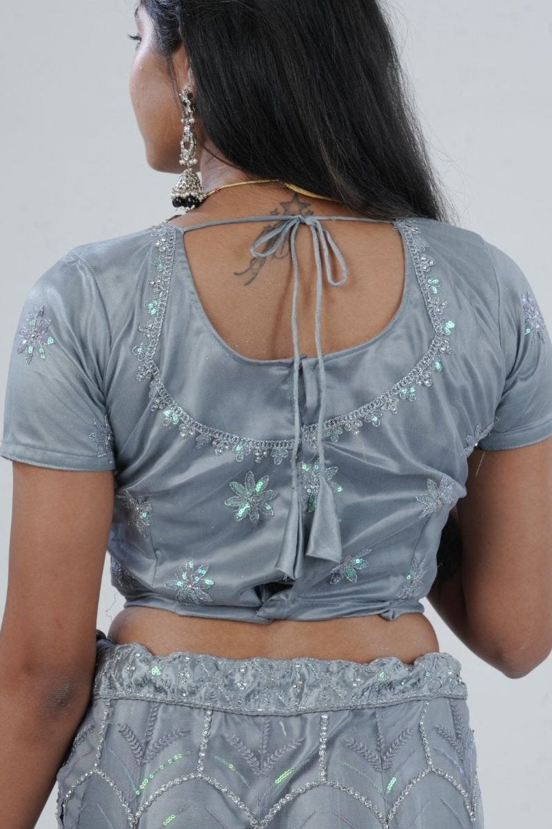 Regal Elegance Designer Lehenga With Stone and Sequins Work LEHENGA JCS Fashions
