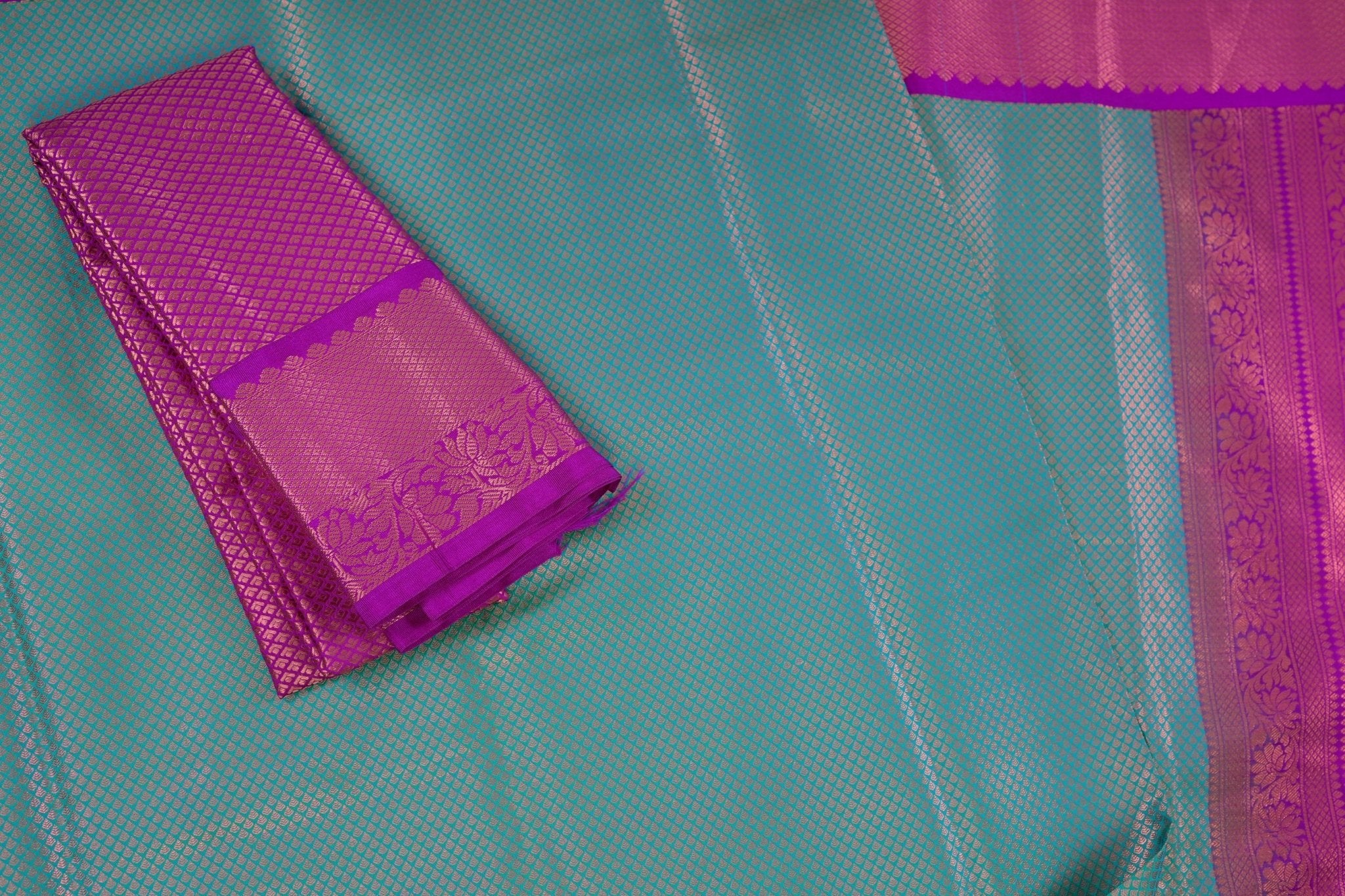 Regal Kanchipuram Pure Silk Saree with Gold Zari Weave - JCSFashions Saree JCS Fashions