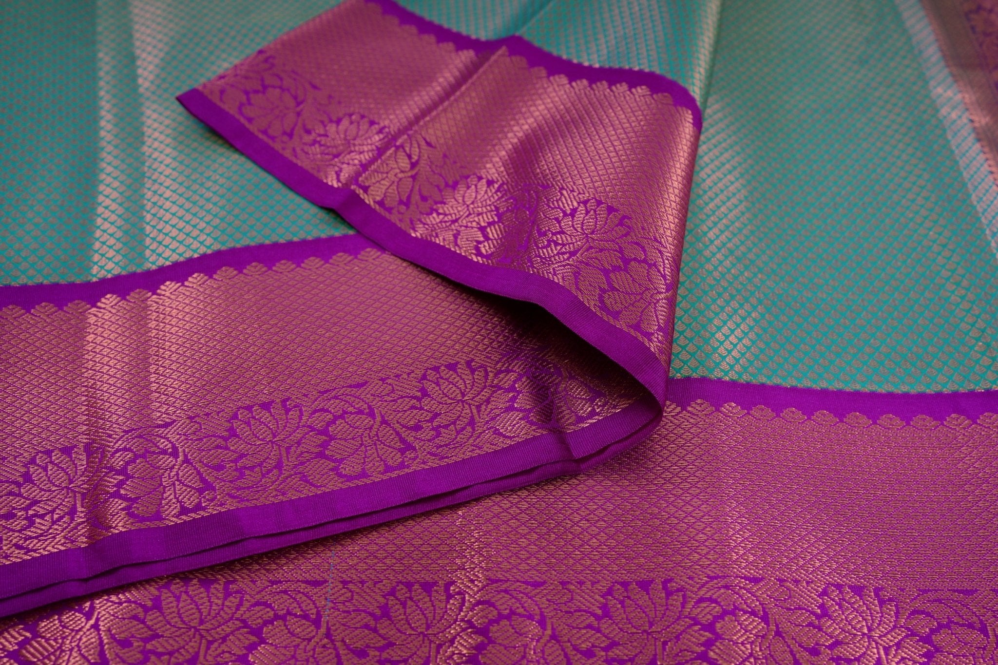 Regal Kanchipuram Pure Silk Saree with Gold Zari Weave - JCSFashions Saree JCS Fashions