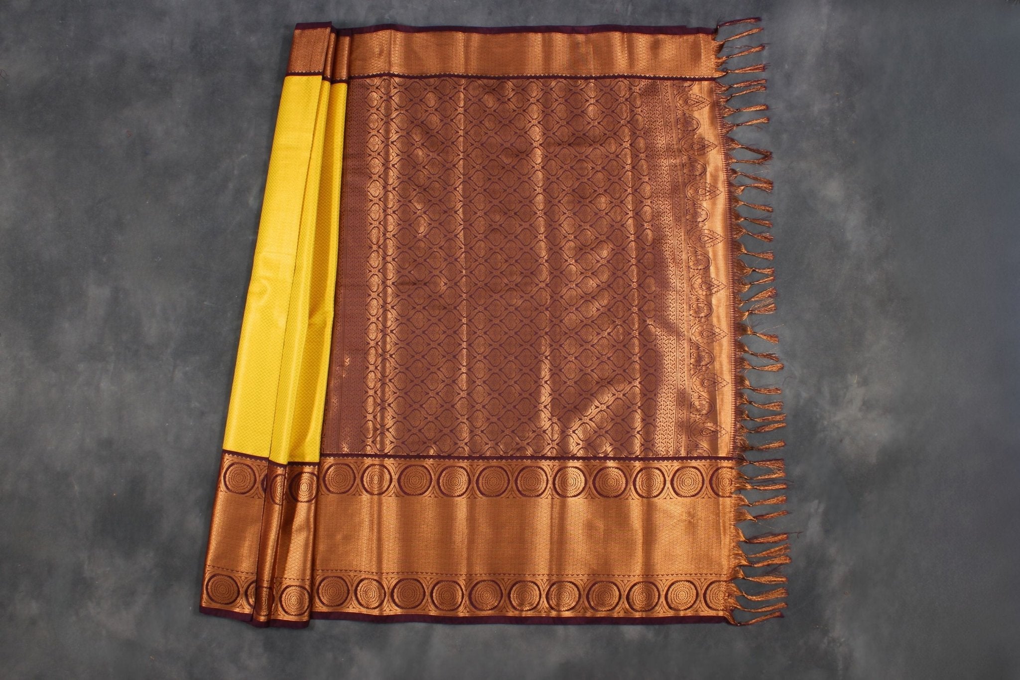 Regal Kanchipuram Silk Saree with Grand Pallu and Intricate Butties Saree JCS Fashions