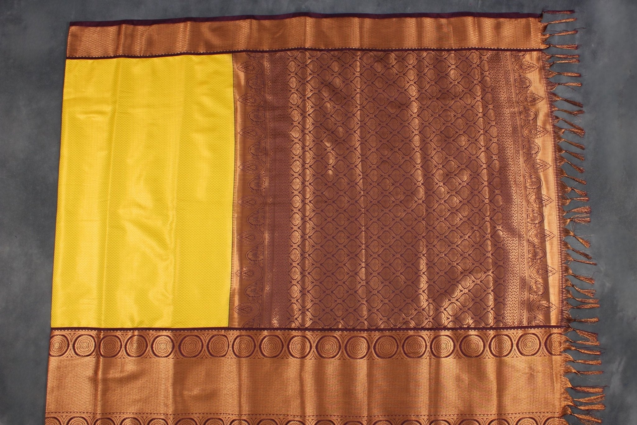 Regal Kanchipuram Silk Saree with Grand Pallu and Intricate Butties Saree JCS Fashions
