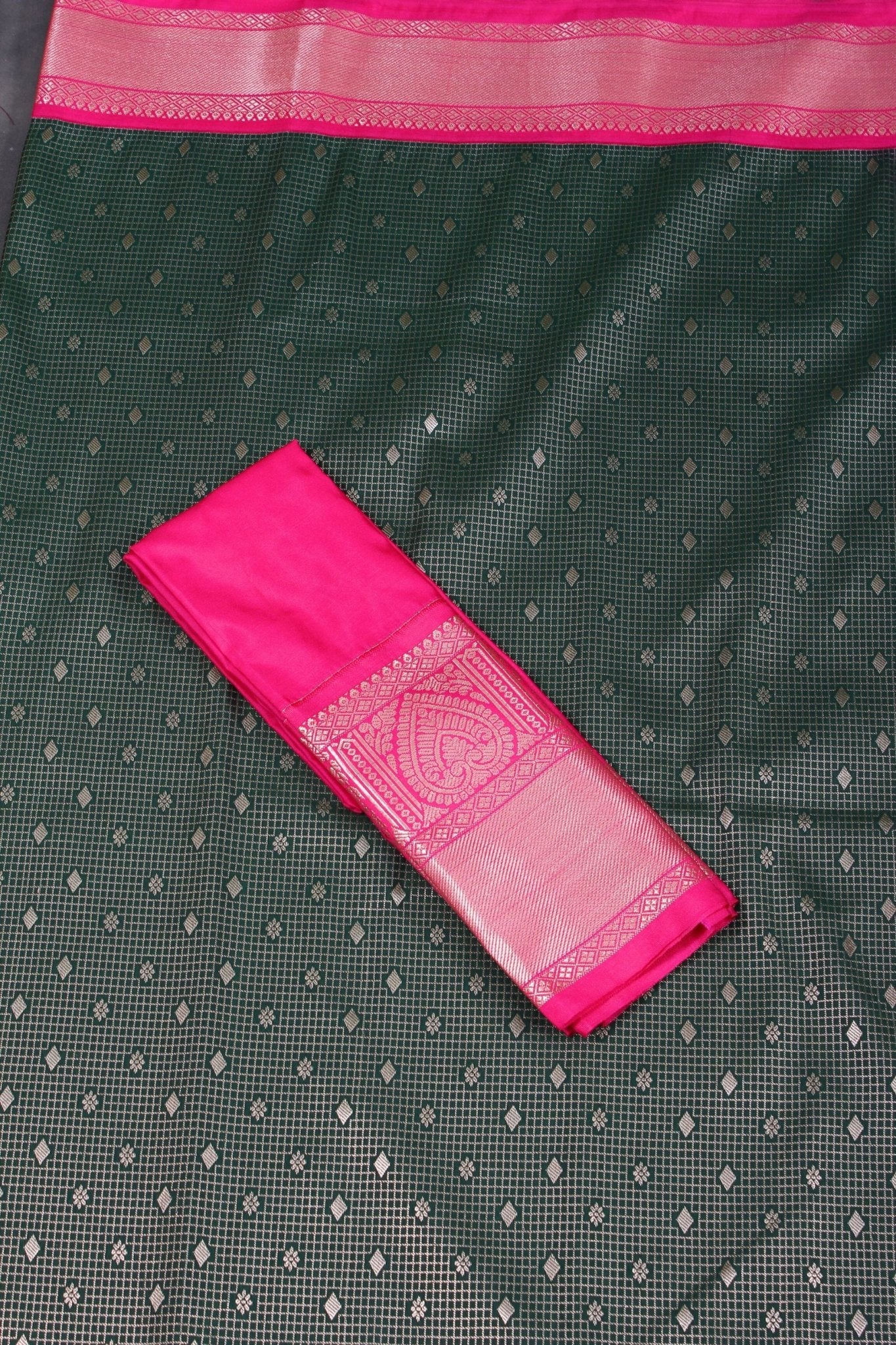 Regal Kanchipuram Silk Saree with Intricate Detailing by JCS Fashions Saree JCS Fashions