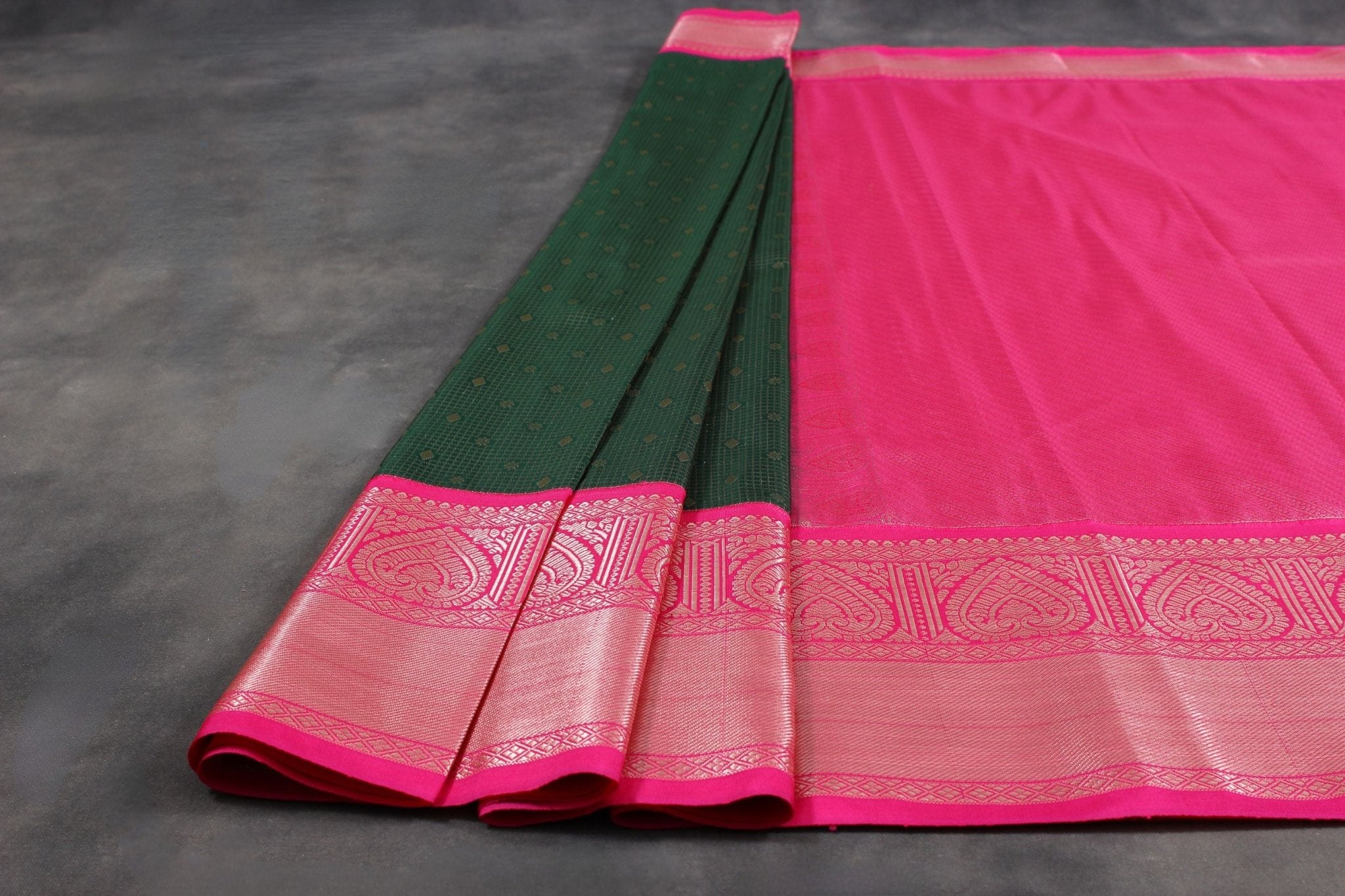 Regal Kanchipuram Silk Saree with Intricate Detailing by JCS Fashions Saree JCS Fashions