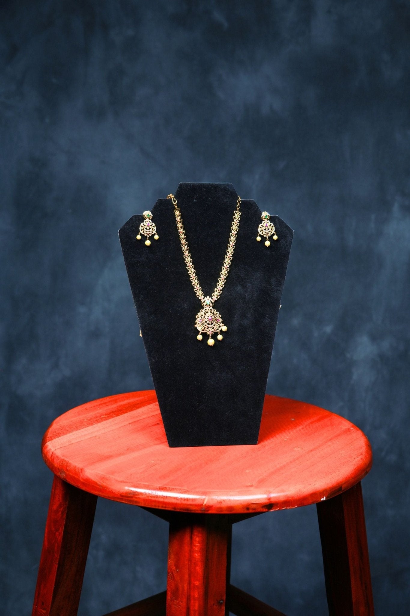 Short Necklace and Earrings Set - Elevate Your Style with JCSFashions Jewelry JCS Fashions Multi color