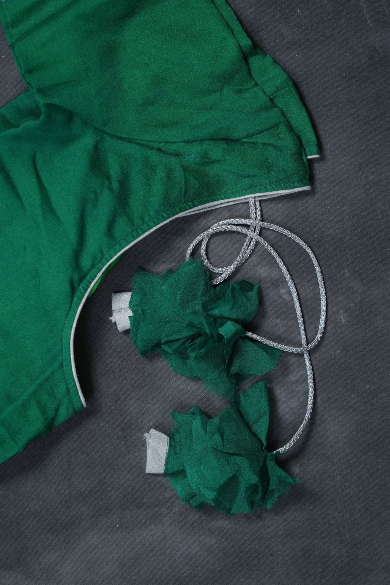 Silkmark Certified Georgette Saree: Premium Trendy Kaddi with Silver Weaving SAREE JCS Fashions