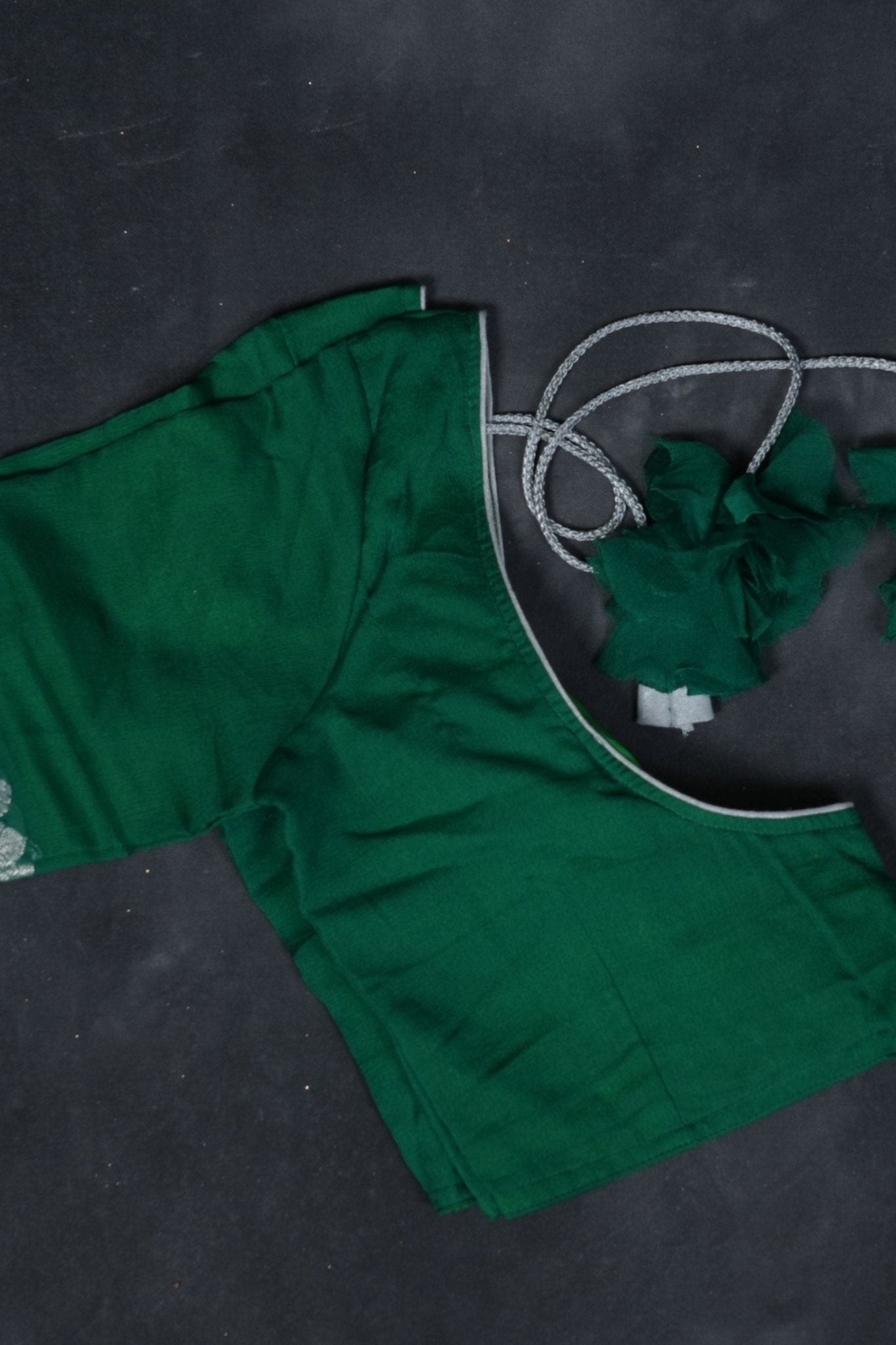 Silkmark Certified Georgette Saree: Premium Trendy Kaddi with Silver Weaving SAREE JCS Fashions