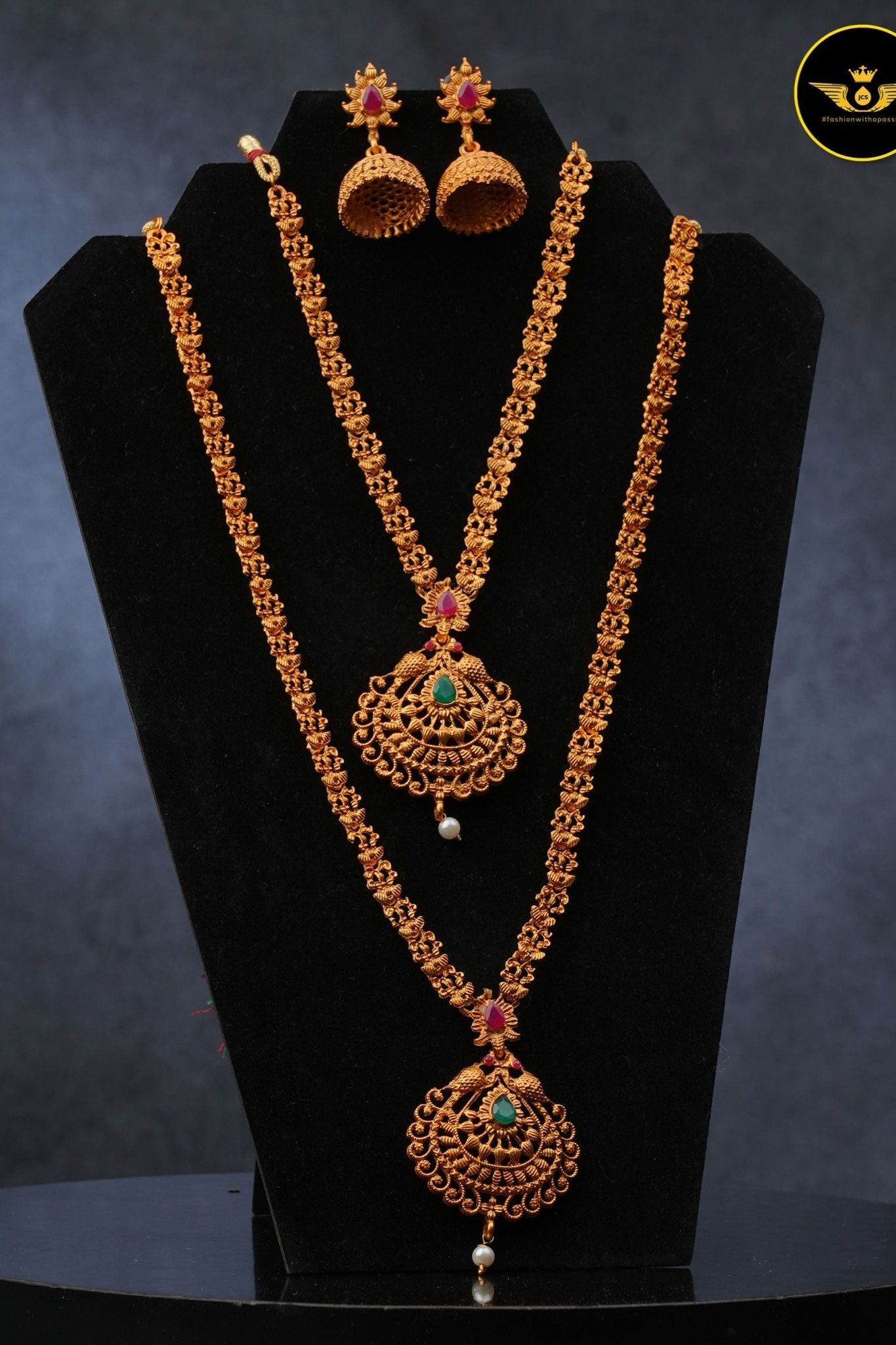 Sleek Elegance: Matte Finish Jewelry Set - JCSFashions Jewelry JCS Fashions