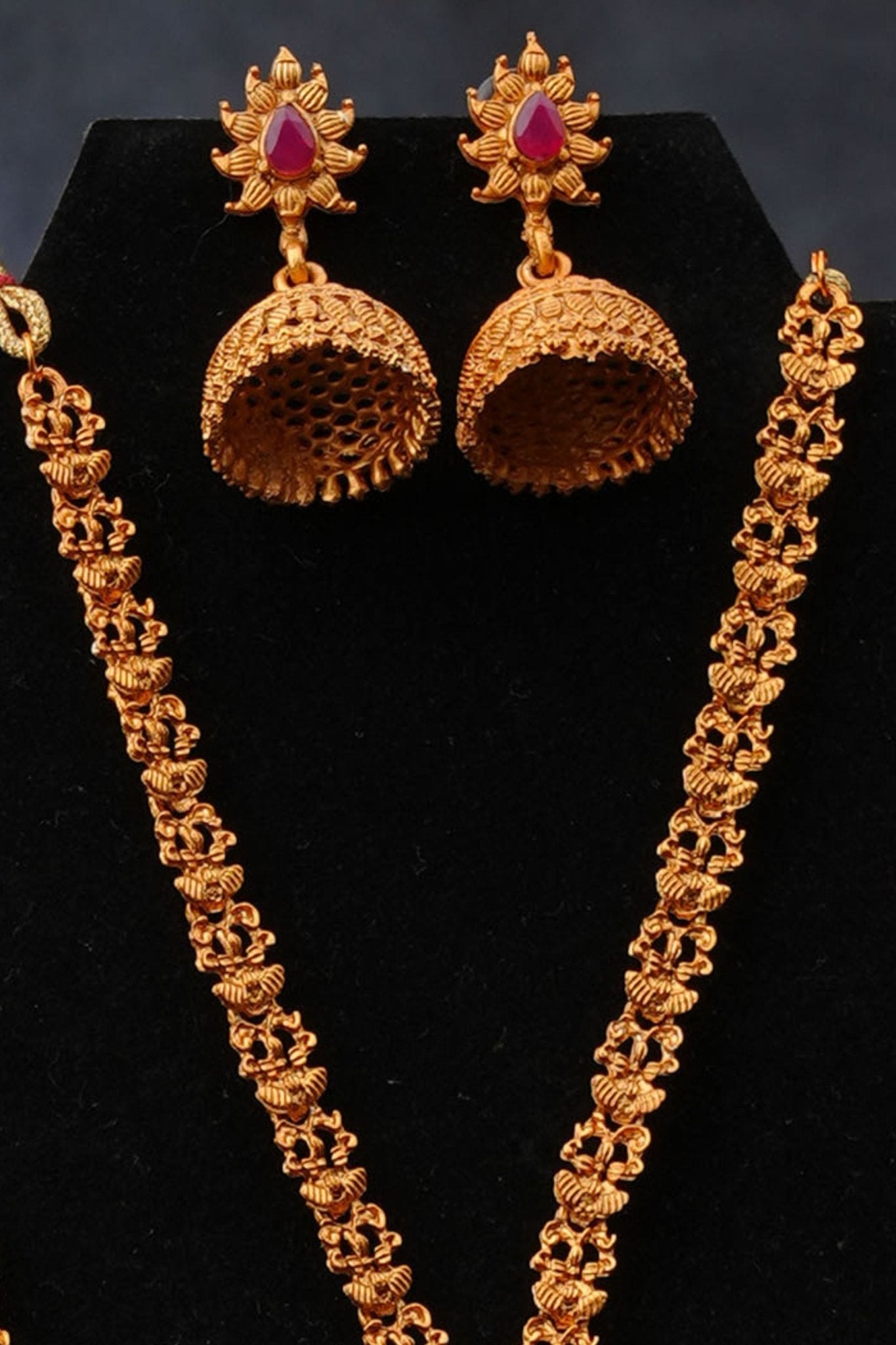 Sleek Elegance: Matte Finish Jewelry Set - JCSFashions Jewelry JCS Fashions