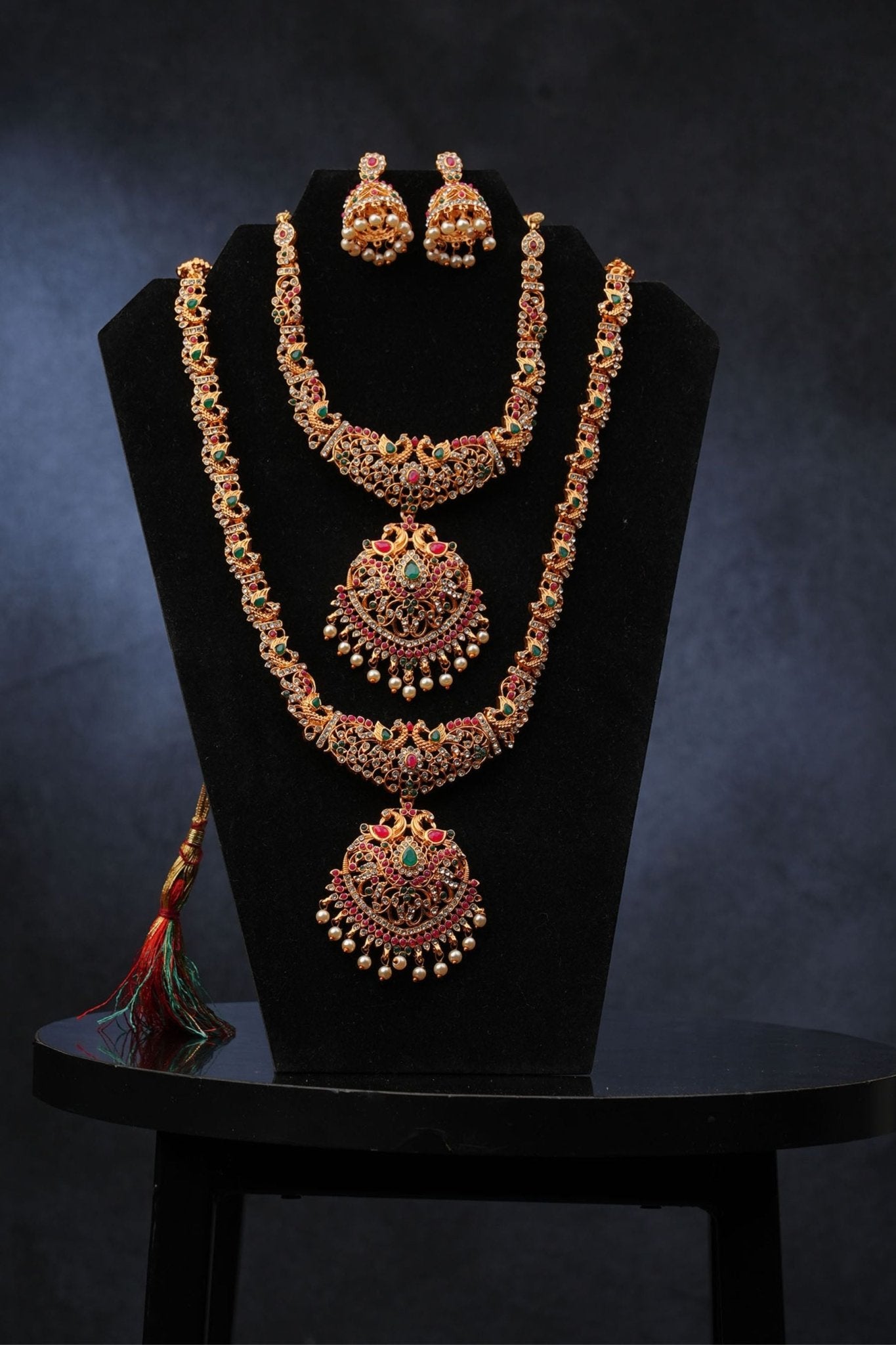 Sleek Radiance: Matte Finish Jewelry Set - JCSFashions Jewelry JCS Fashions